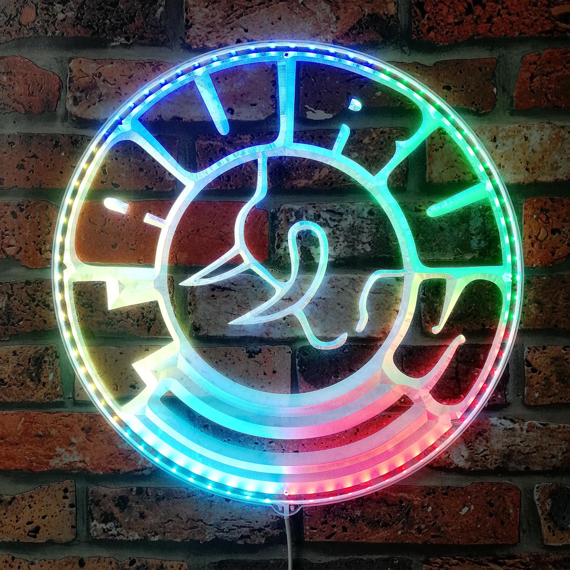 TAURUS FIREARMS Dynamic RGB Edge Lit LED Sign