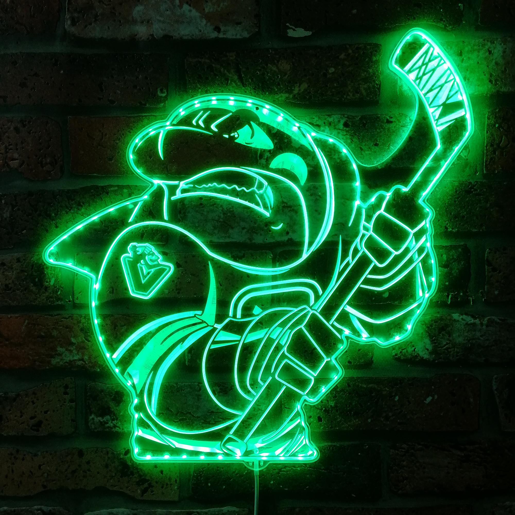 Vancouver Canucks BarDown Dynamic RGB Edge Lit LED Sign