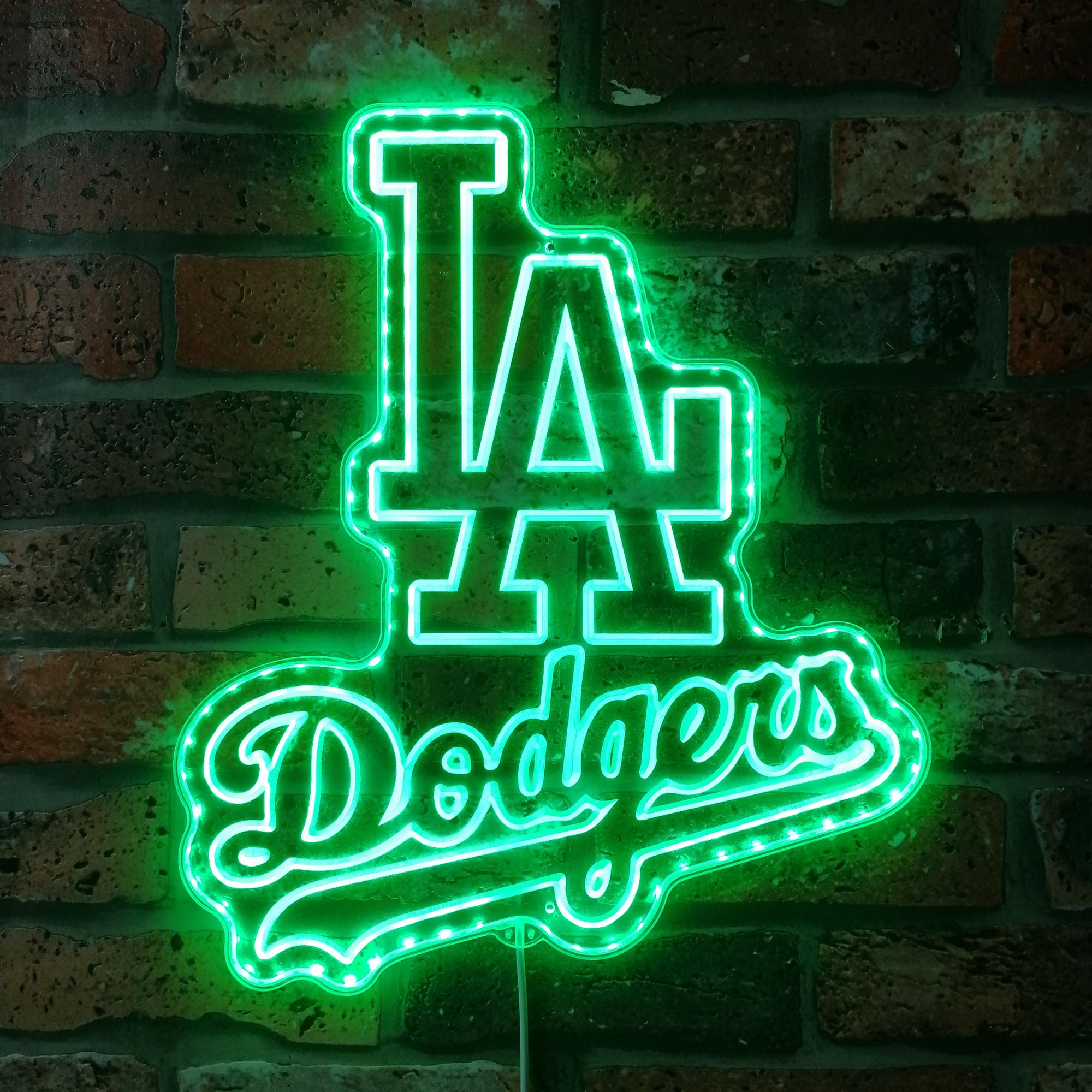 LA Dogers Dynamic RGB Edge Lit LED Sign