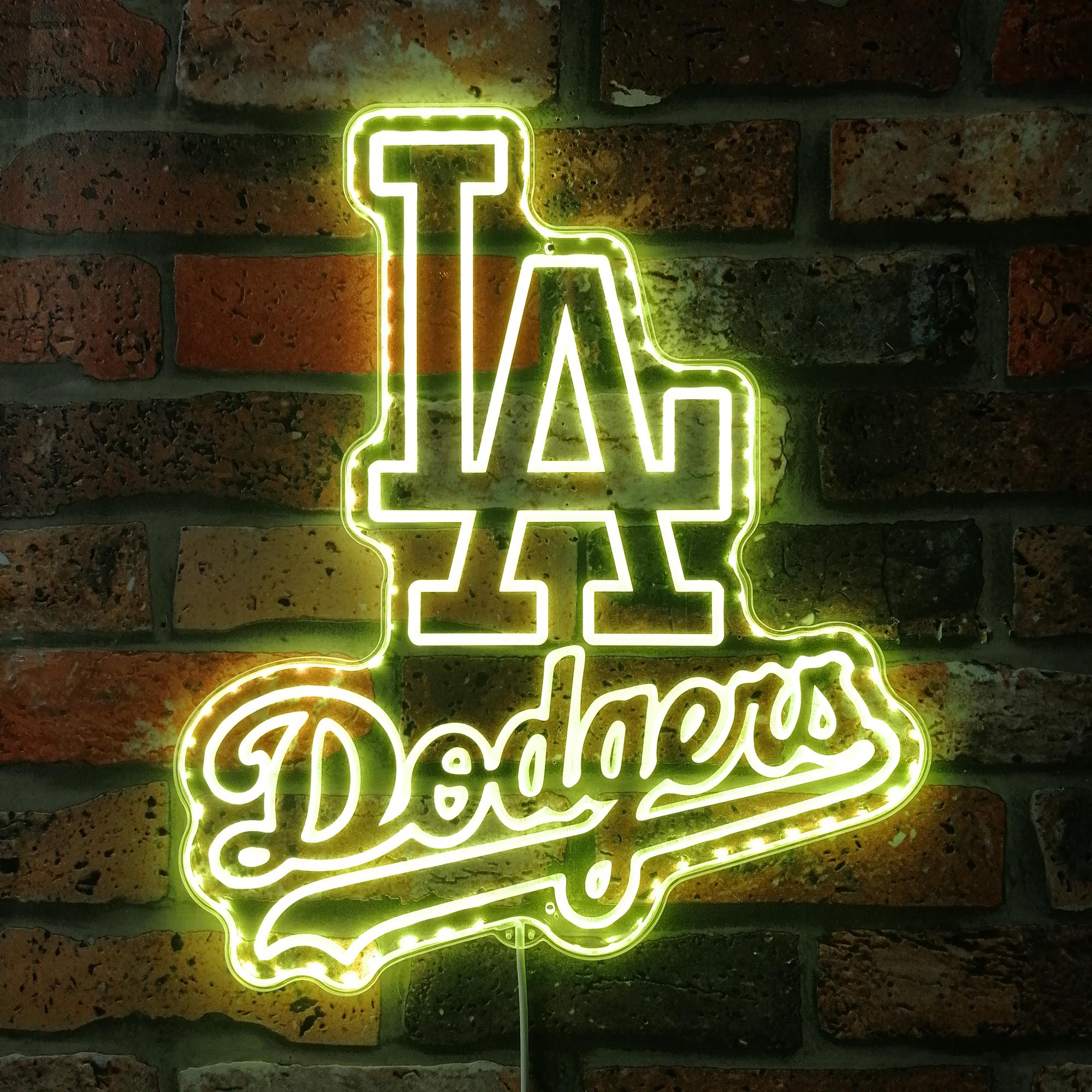 LA Dogers Dynamic RGB Edge Lit LED Sign