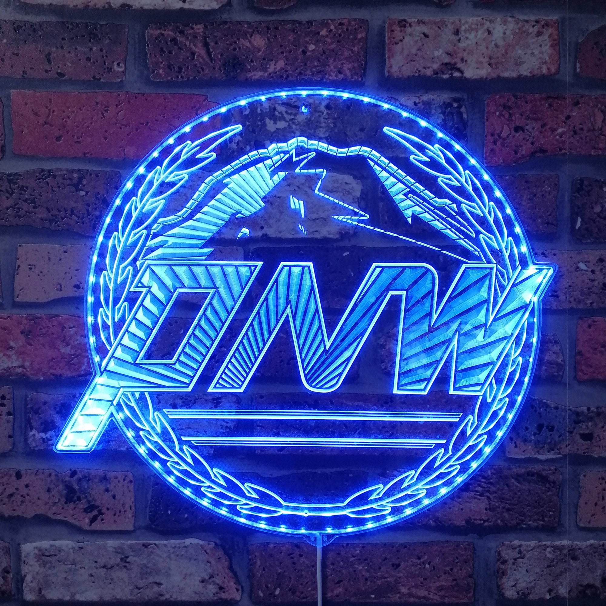 Seattle Mariners Alternate Logo Dynamic RGB Edge Lit LED Sign