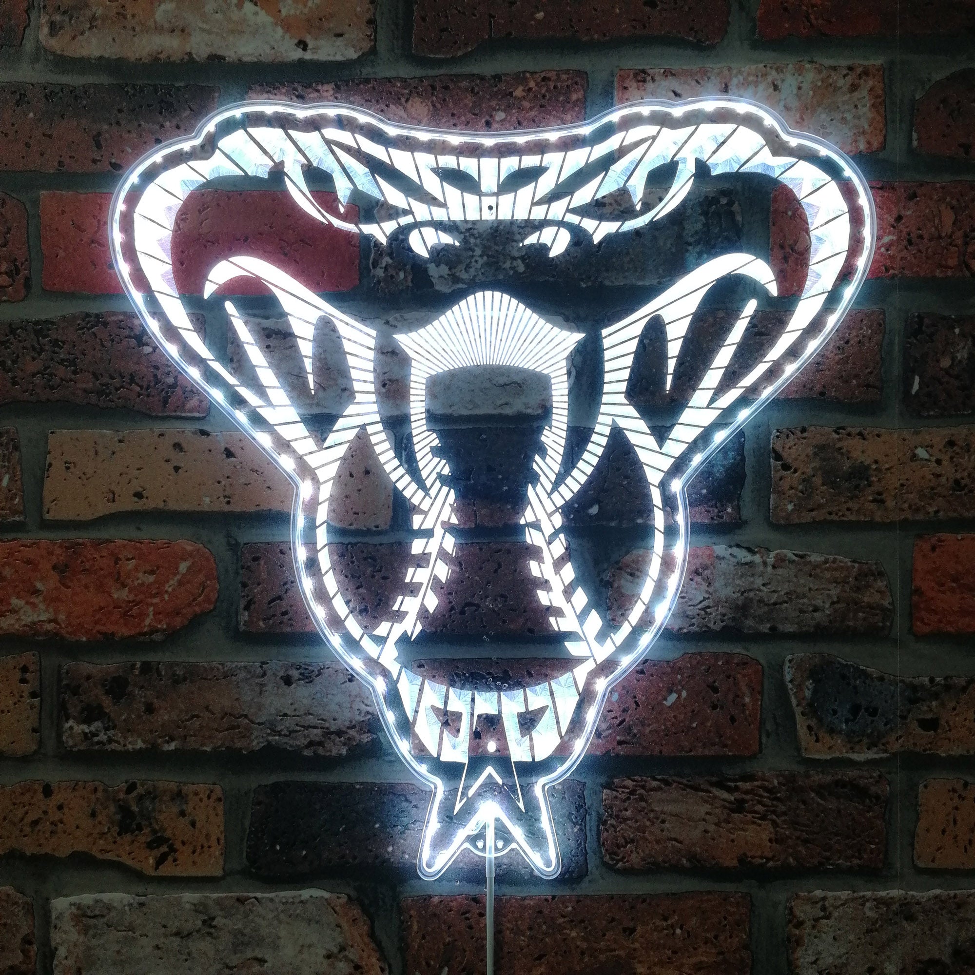 Arizona Diamondbacks Alternate Logo Dynamic RGB Edge Lit LED Sign