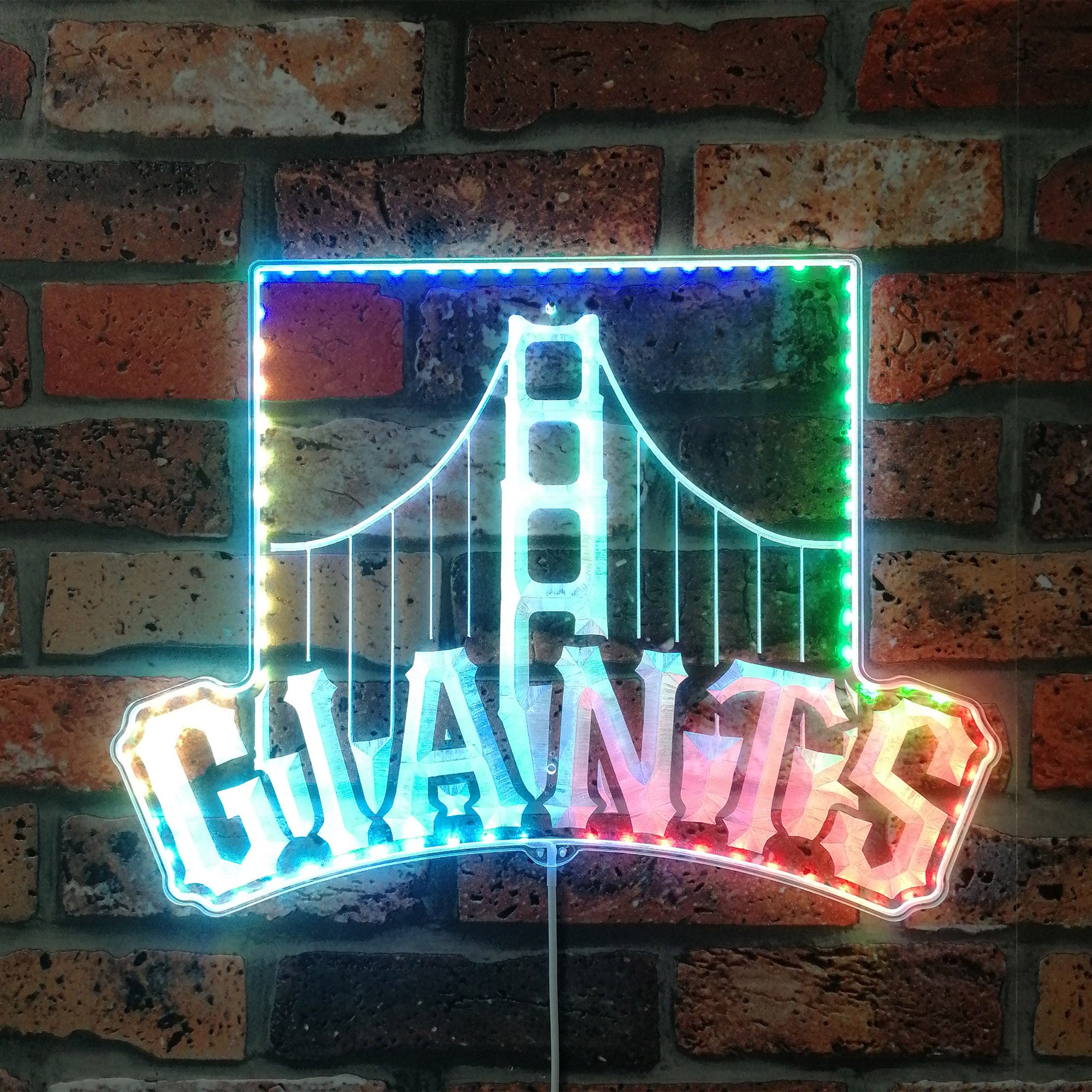 San Francisco Giants Alternate Dynamic RGB Edge Lit LED Sign