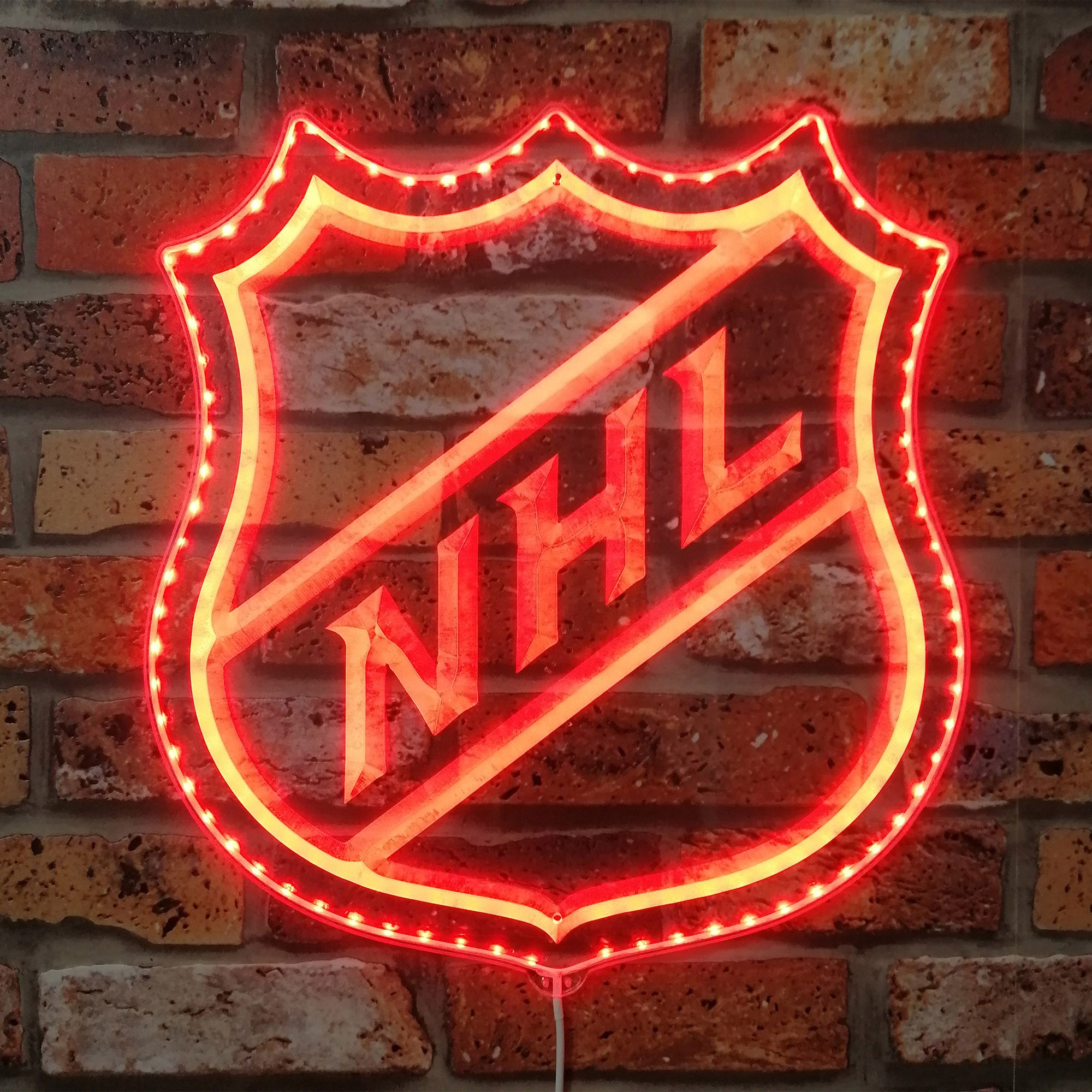 Logo NHL Dynamic RGB Edge Lit LED Sign