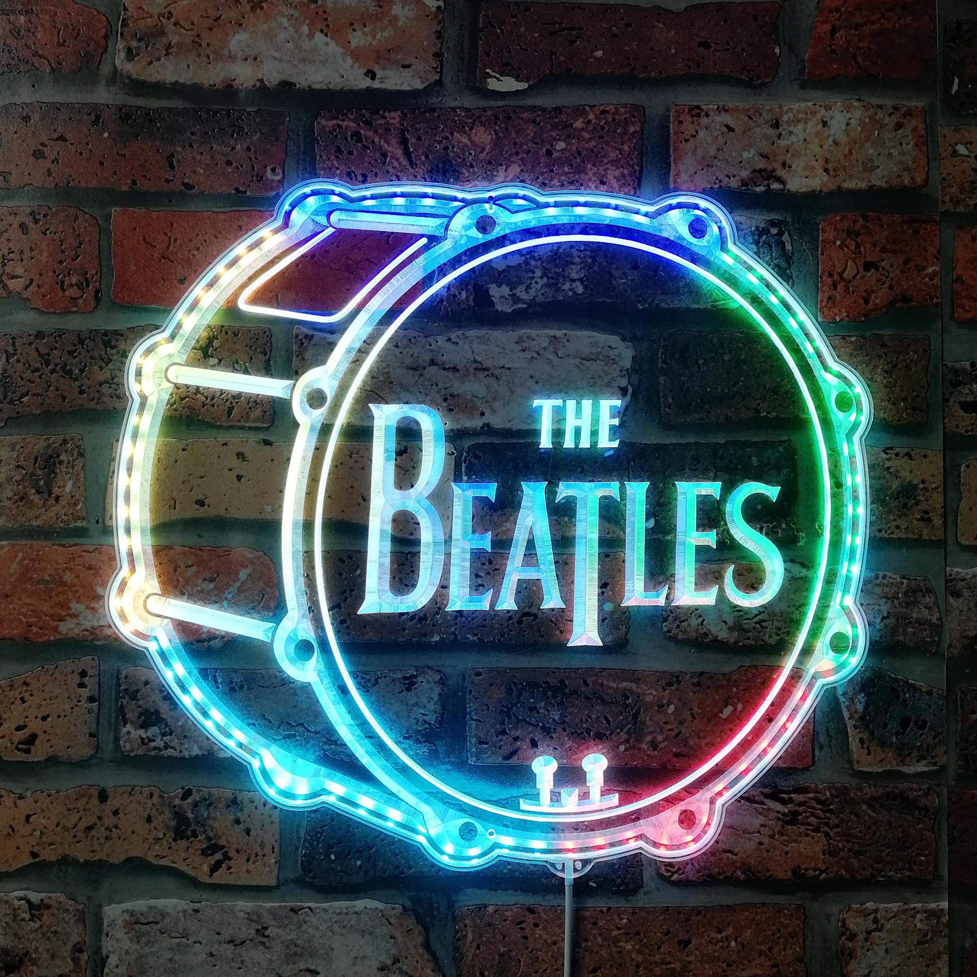 The Beatles  Dynamic RGB Edge Lit LED Sign