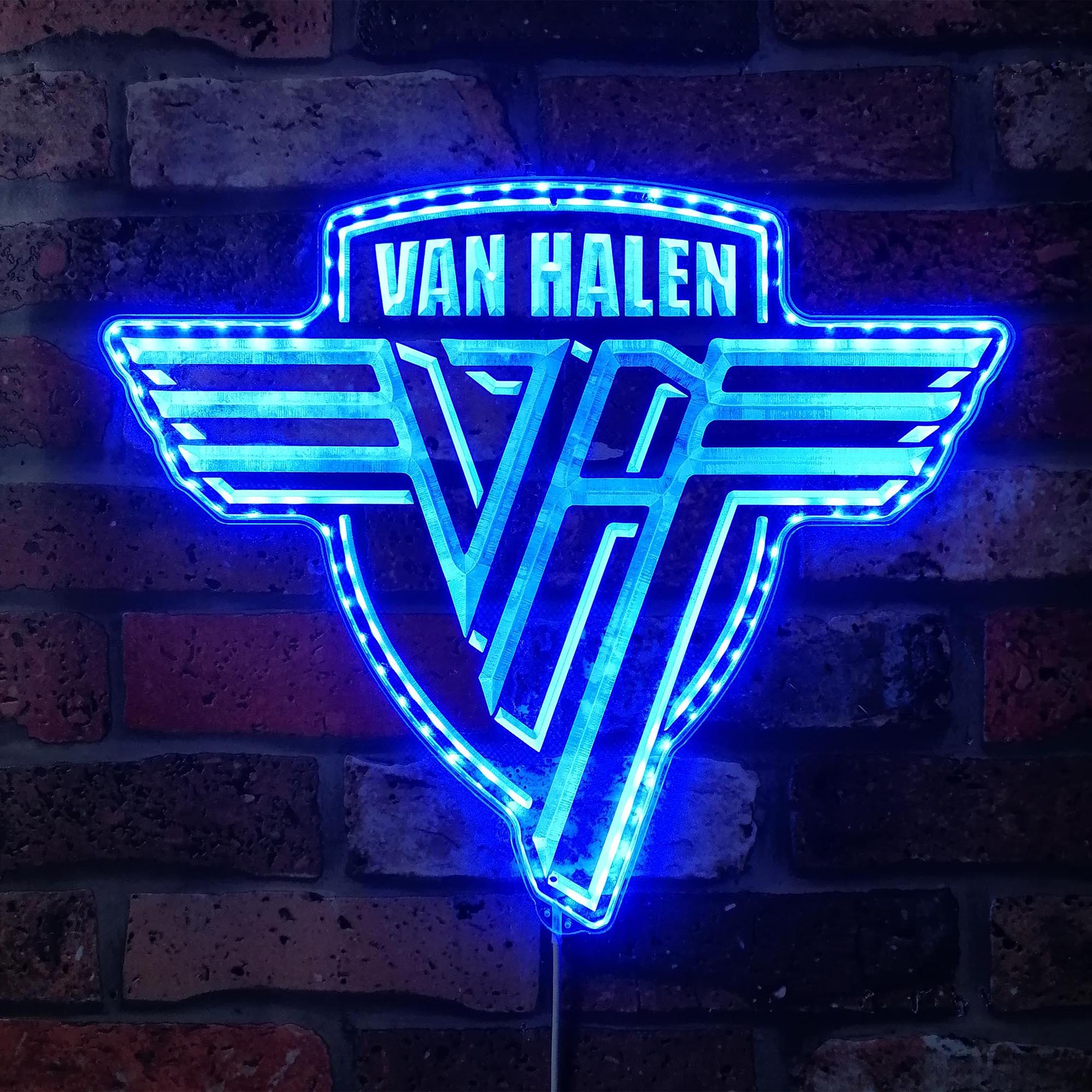 Van Halen Dynamic RGB Edge Lit LED Sign