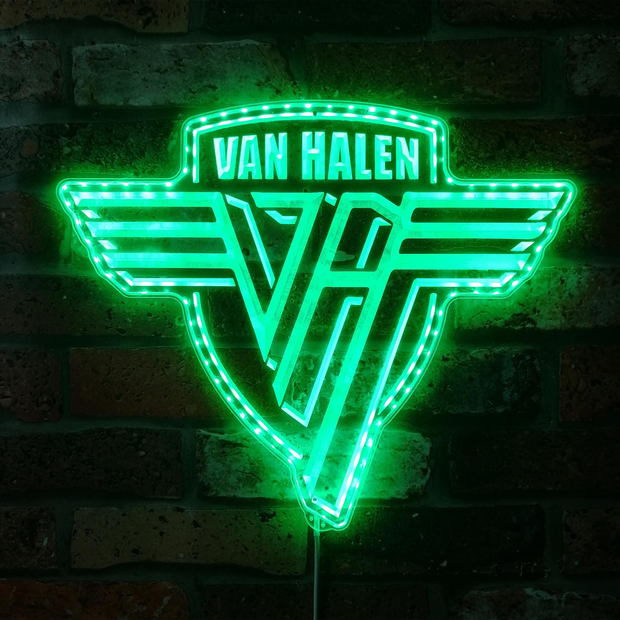 Van Halen Dynamic RGB Edge Lit LED Sign