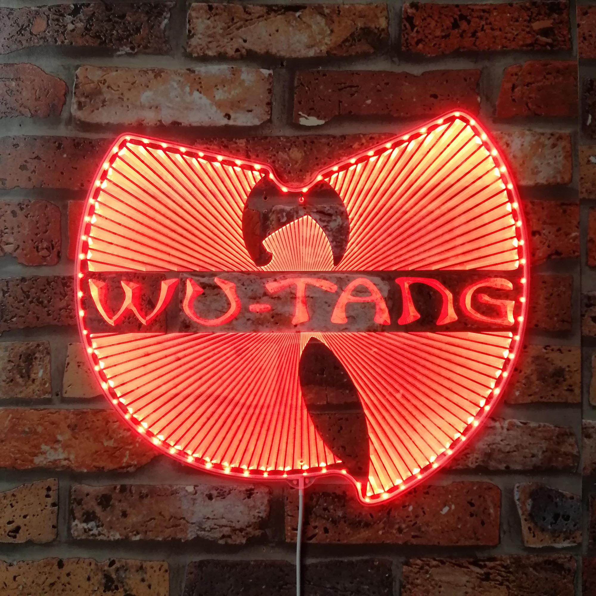 Wu Tang  Dynamic RGB Edge Lit LED Sign