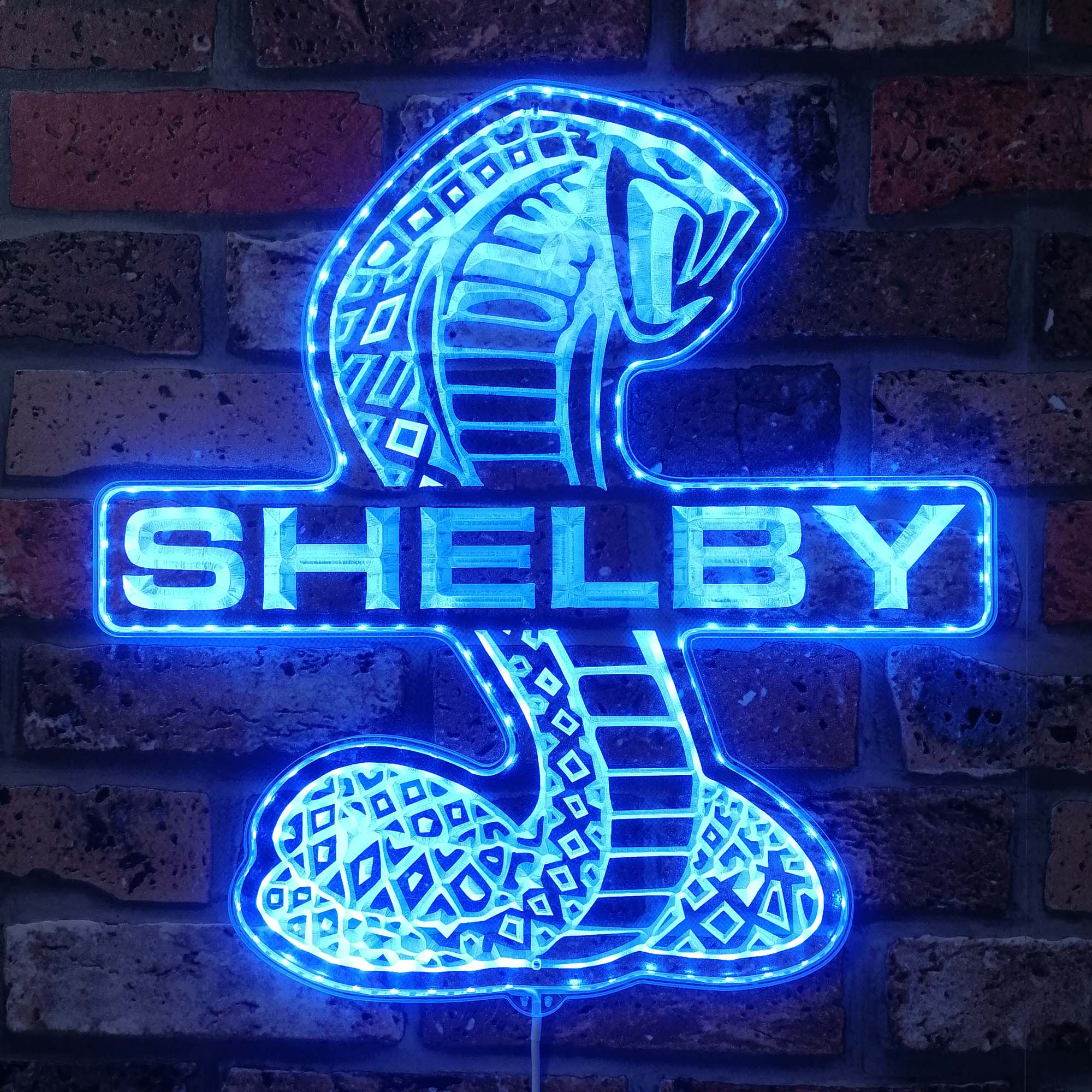 Shelby Dynamic RGB Edge Lit LED Sign