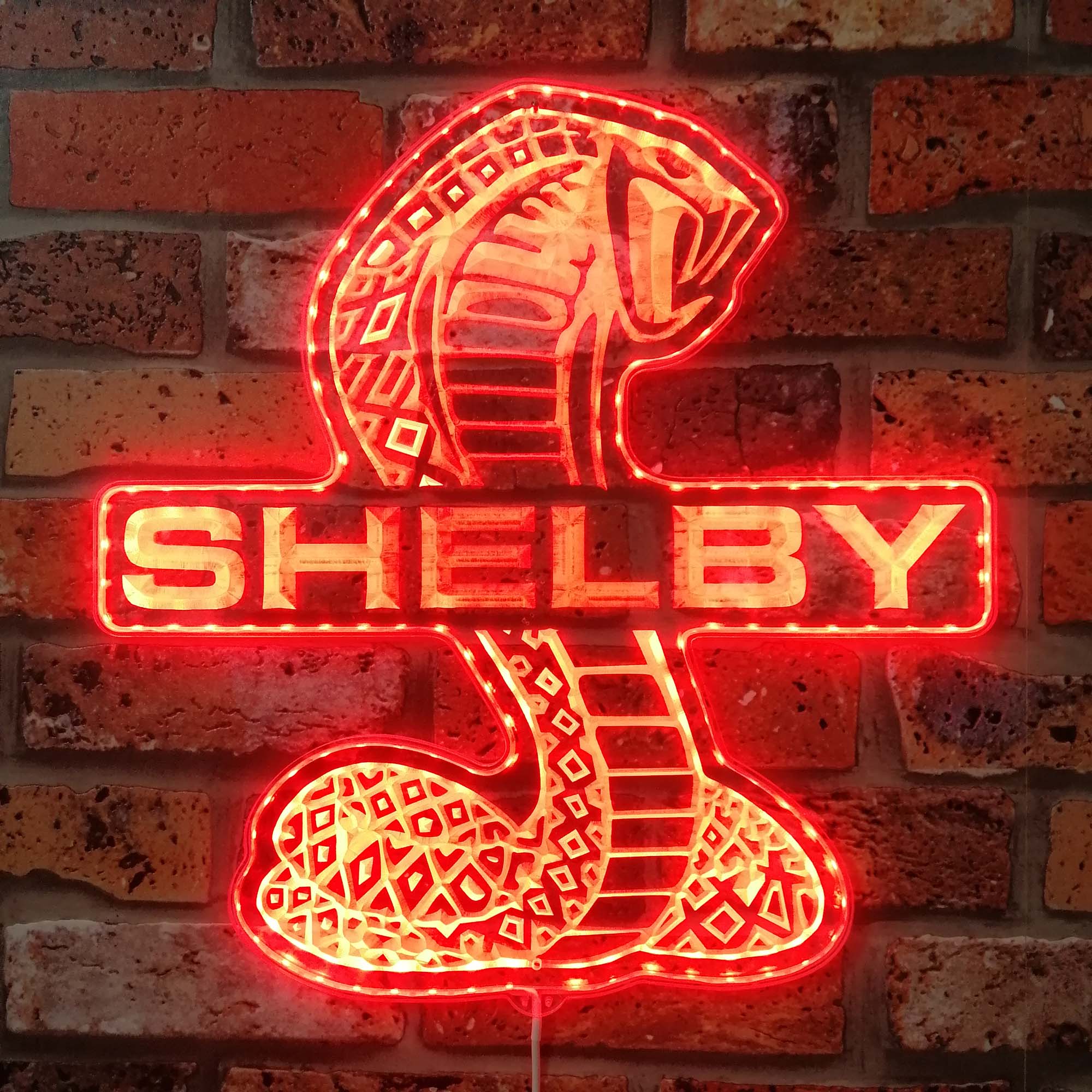 Shelby Dynamic RGB Edge Lit LED Sign