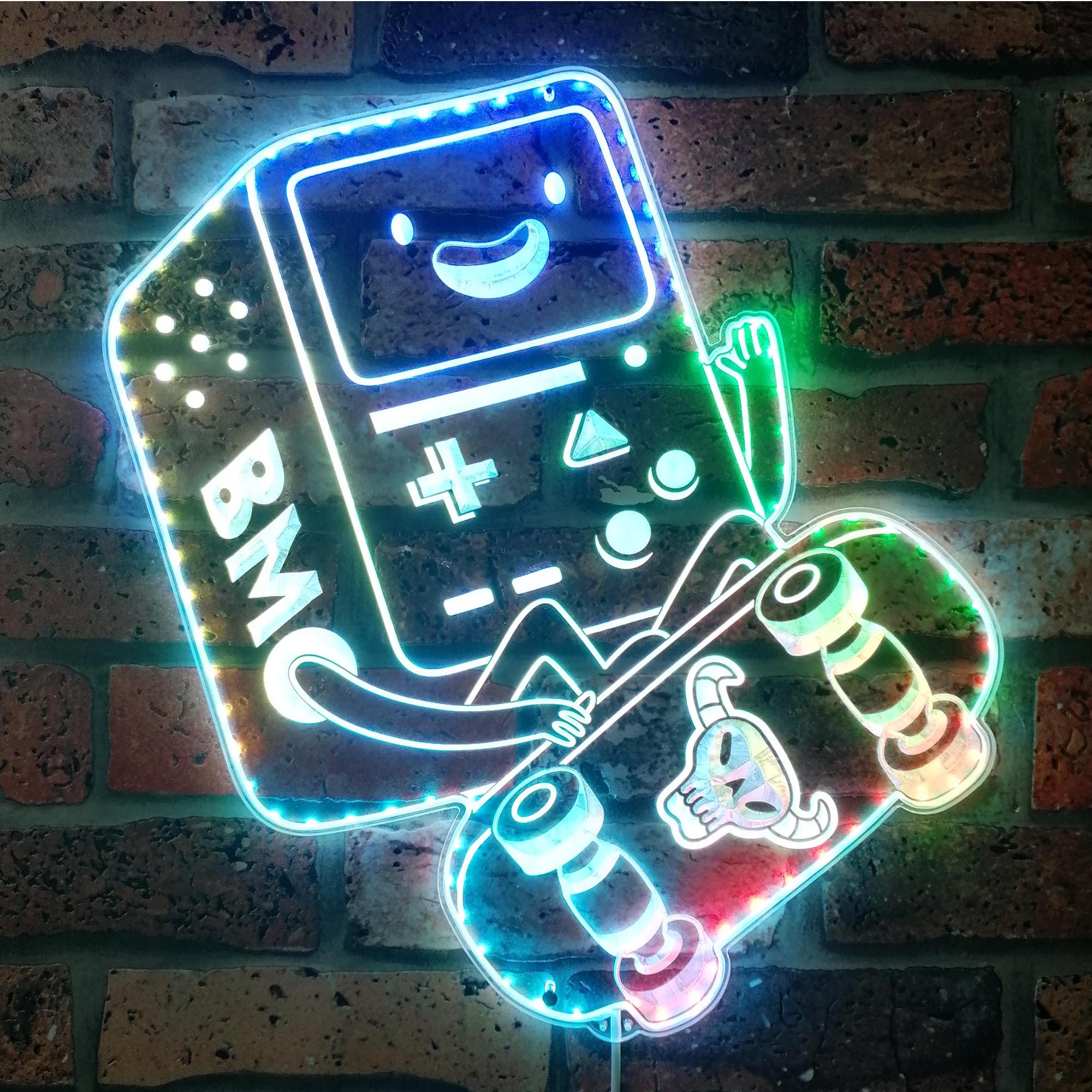 BMO Dynamic RGB Edge Lit LED Sign