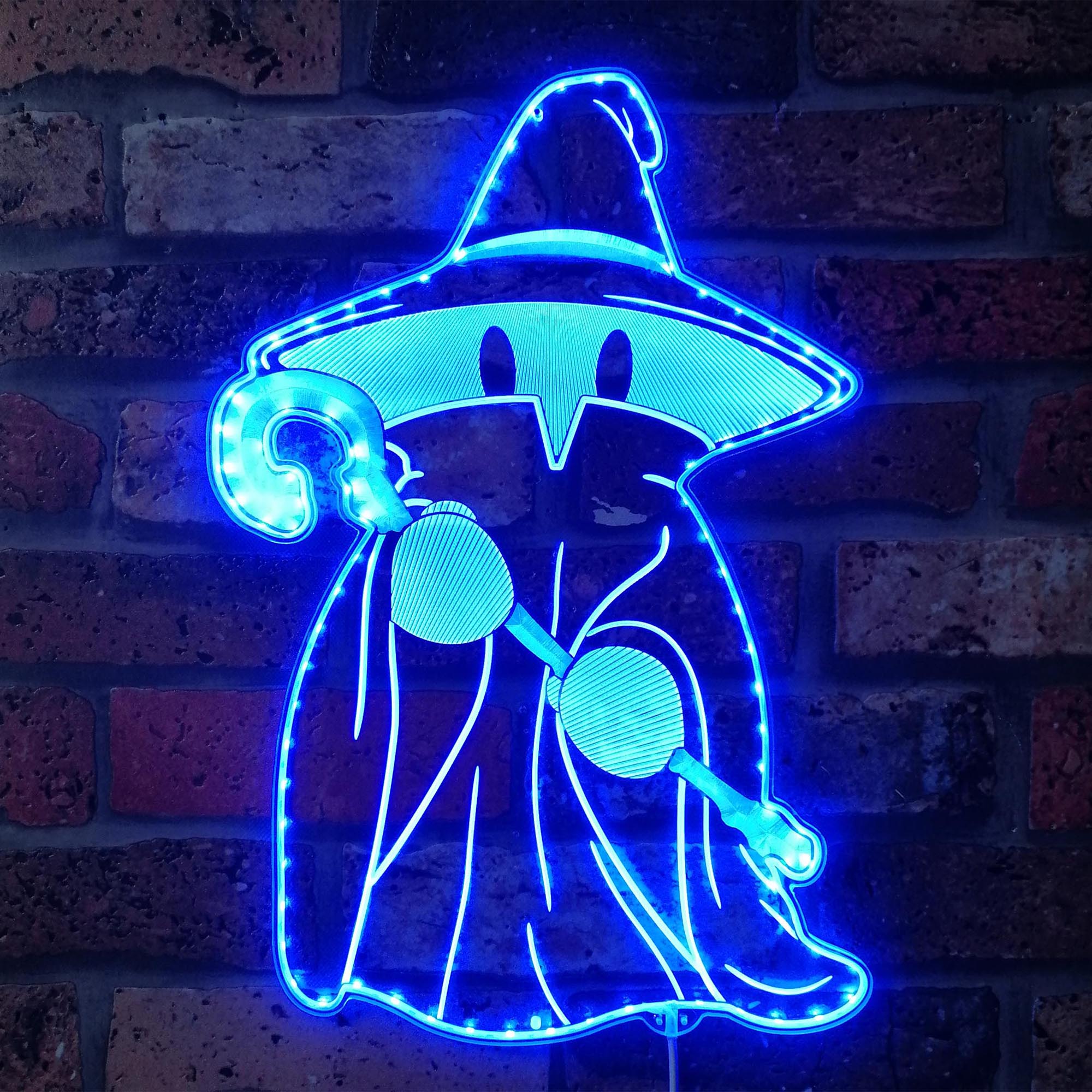 Final Fantasy Black Mage Dynamic RGB Edge Lit LED Sign