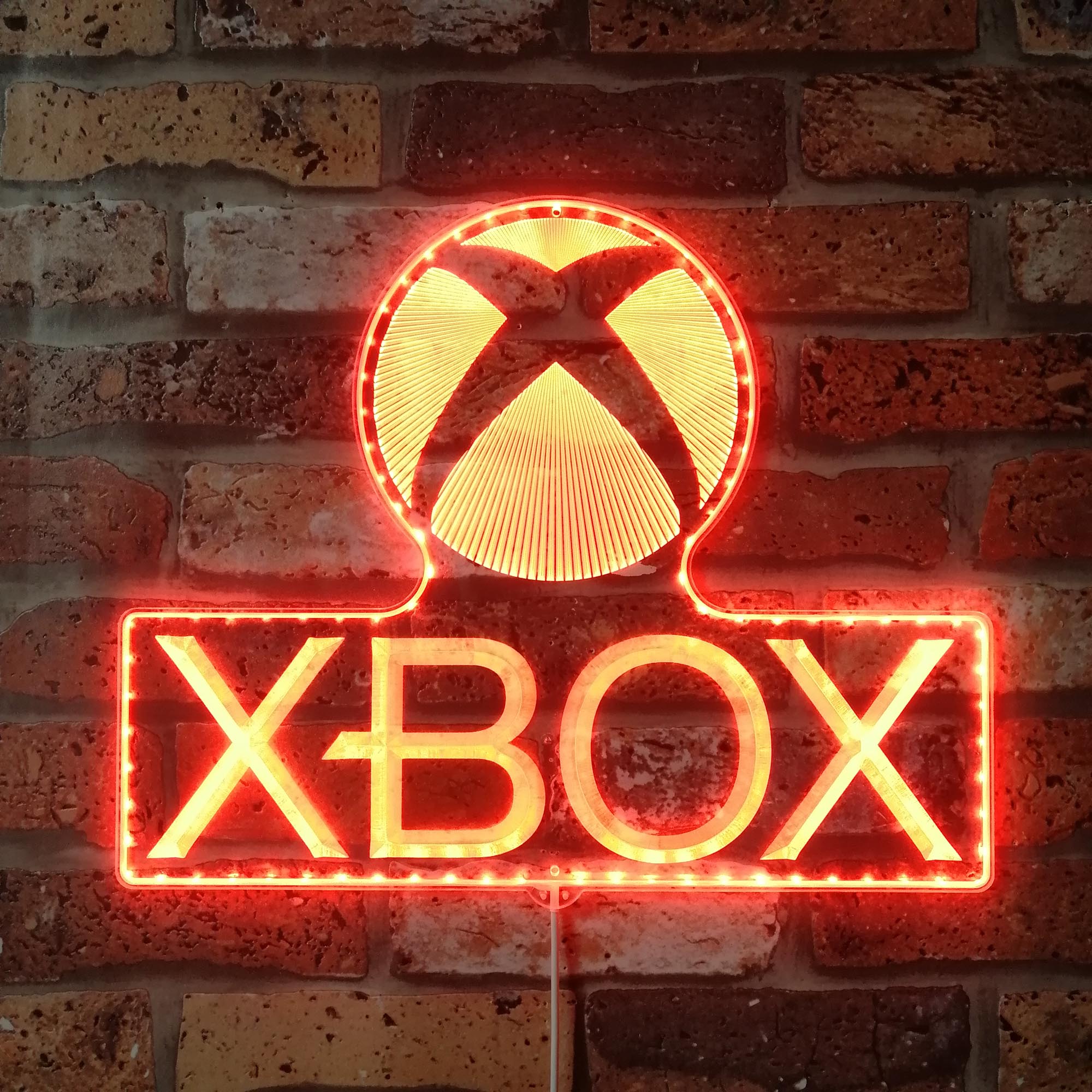 Personalized Xbox Dynamic RGB Edge Lit LED Sign