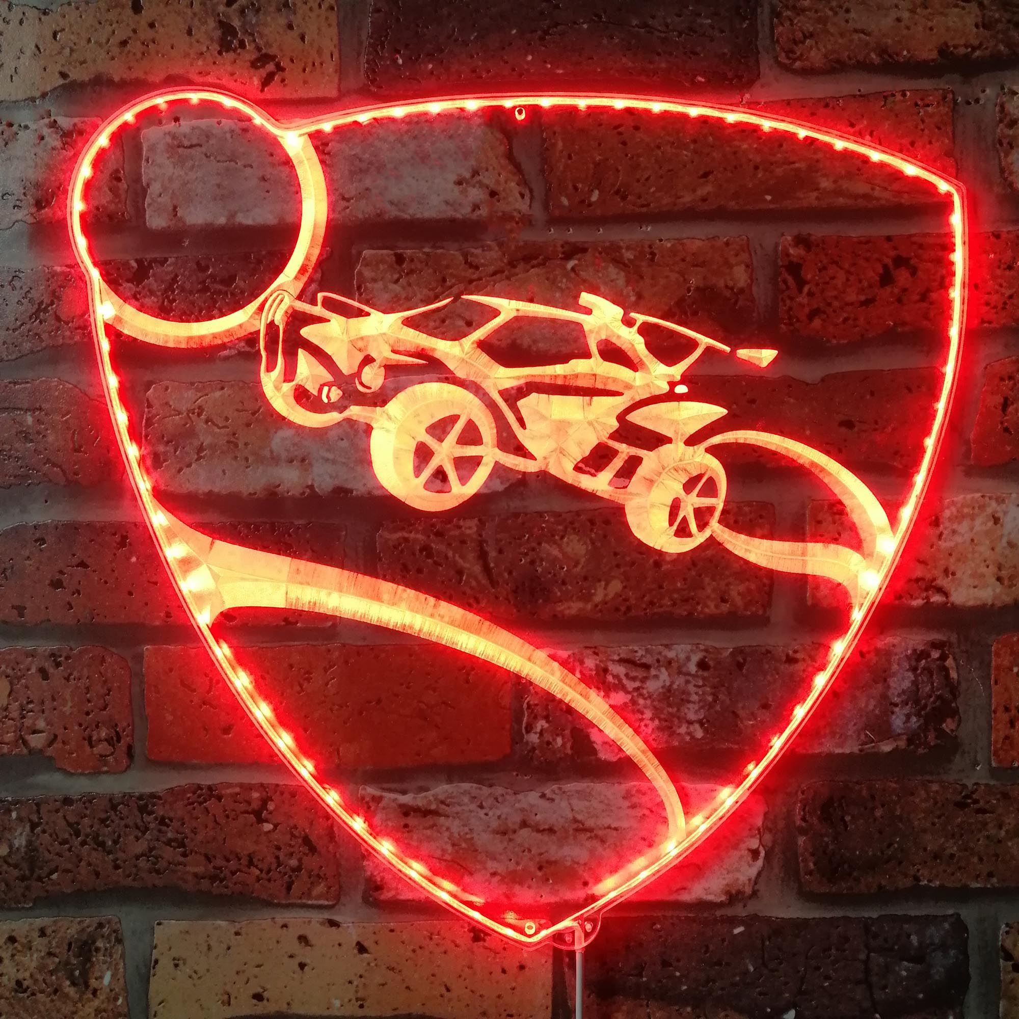 Rocket League Dynamic RGB Edge Lit LED Sign