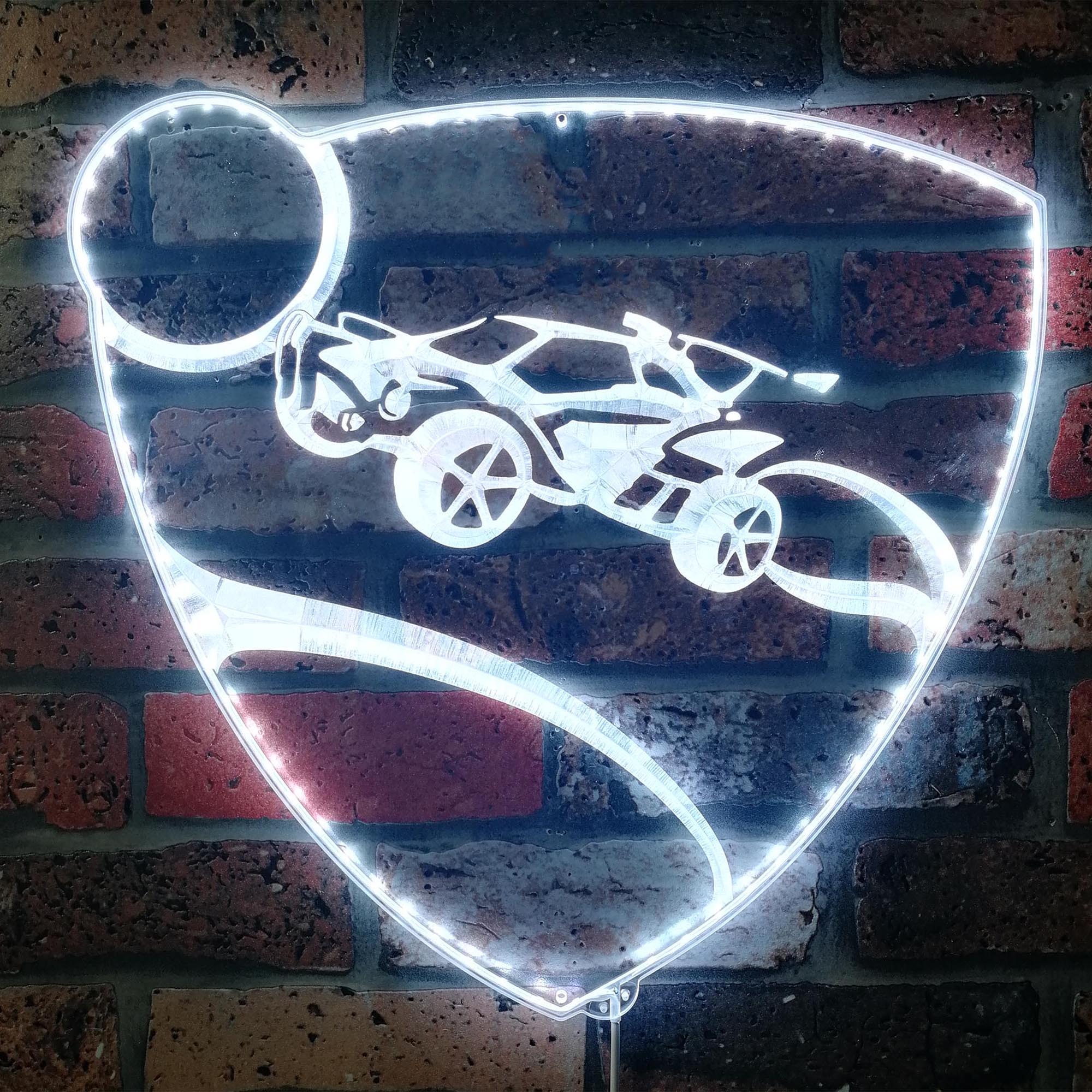 Rocket League Dynamic RGB Edge Lit LED Sign