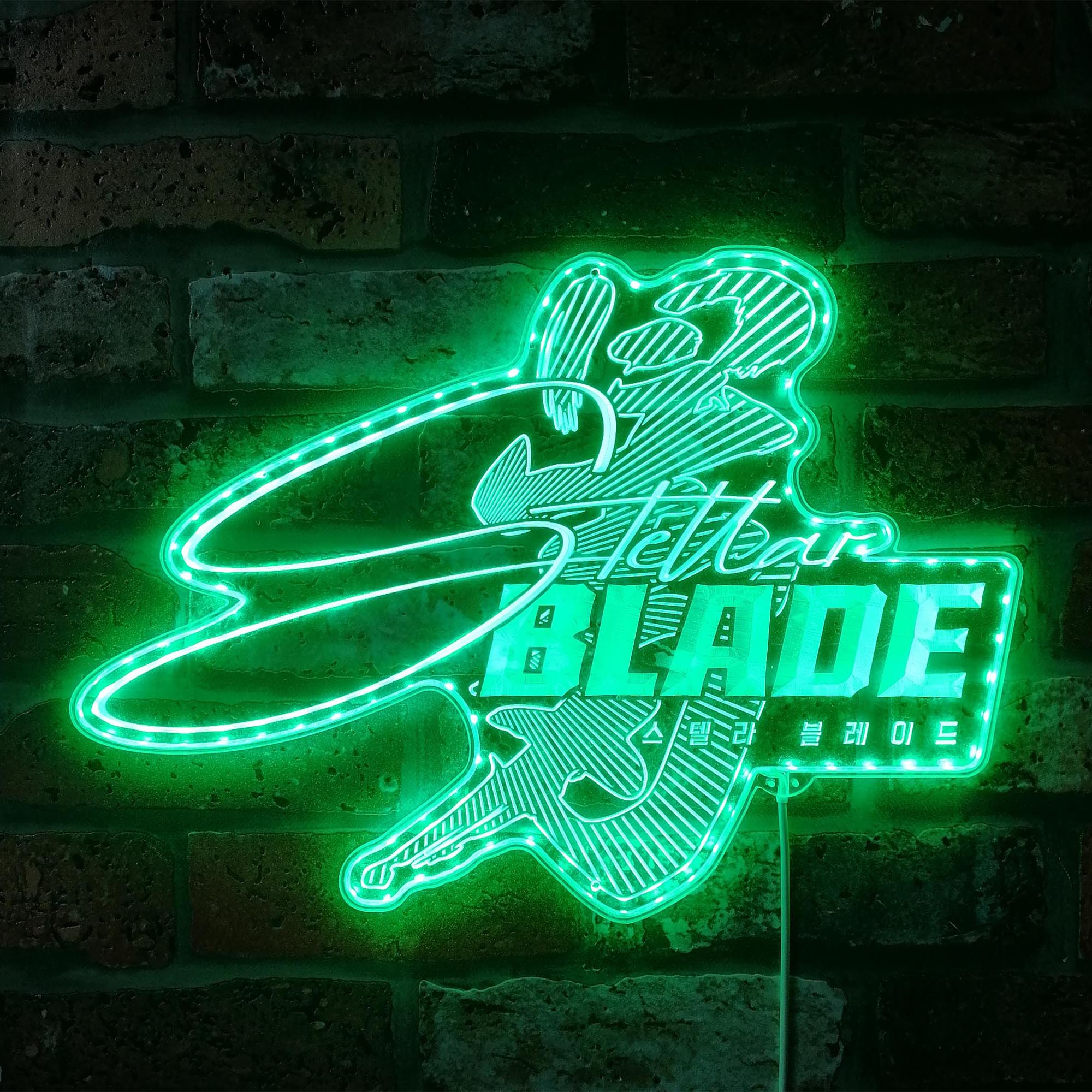 Stellar Blade Dynamic RGB Edge Lit LED Sign