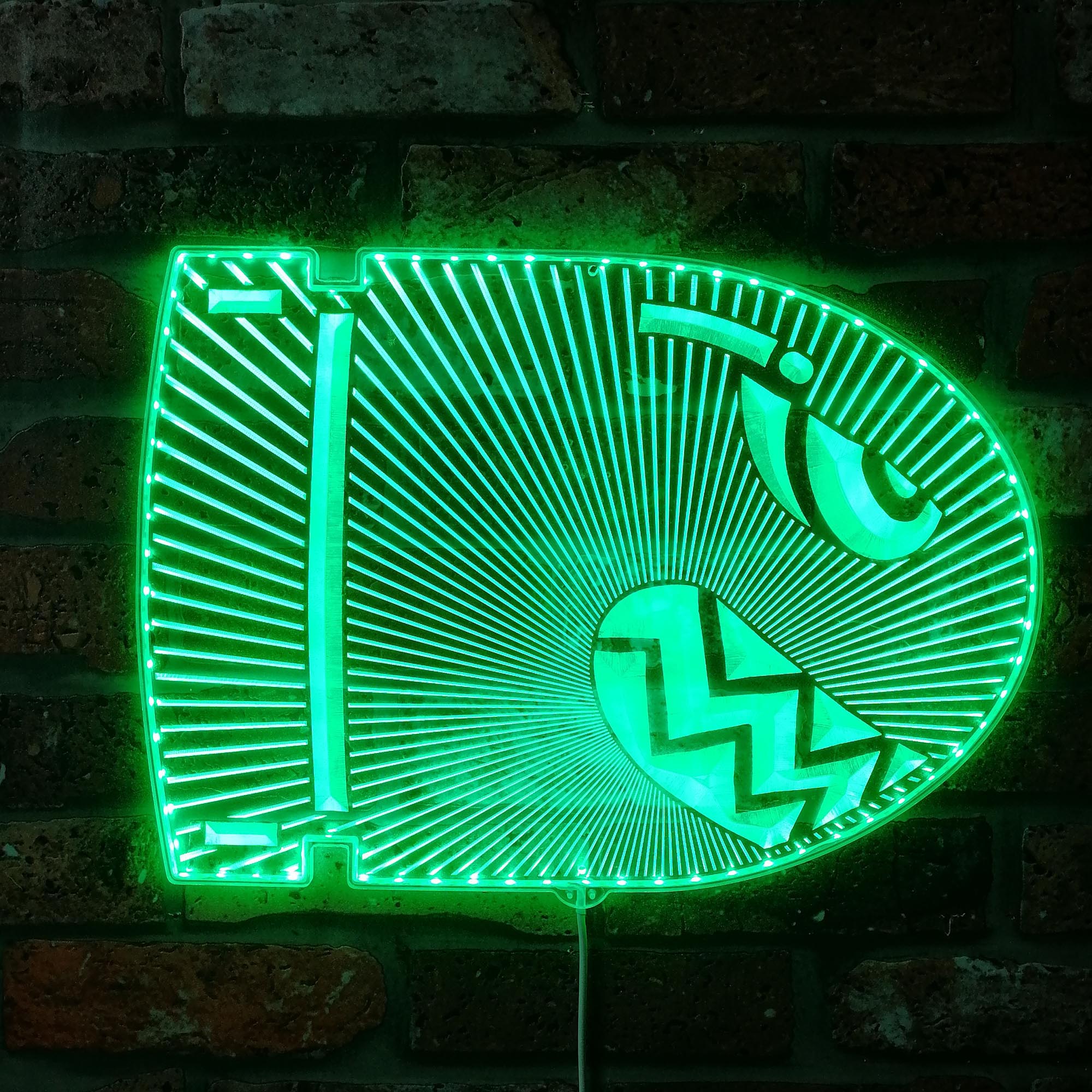 Super Mario Bullet Bill Dynamic RGB Edge Lit LED Sign