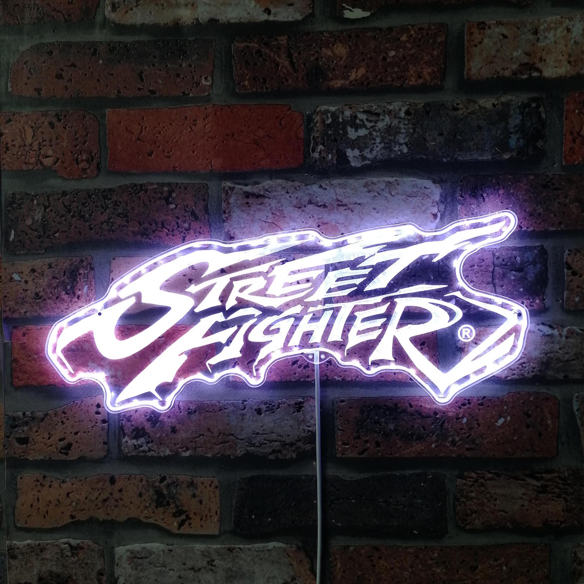 Street Fighter Dynamic RGB Edge Lit LED Sign