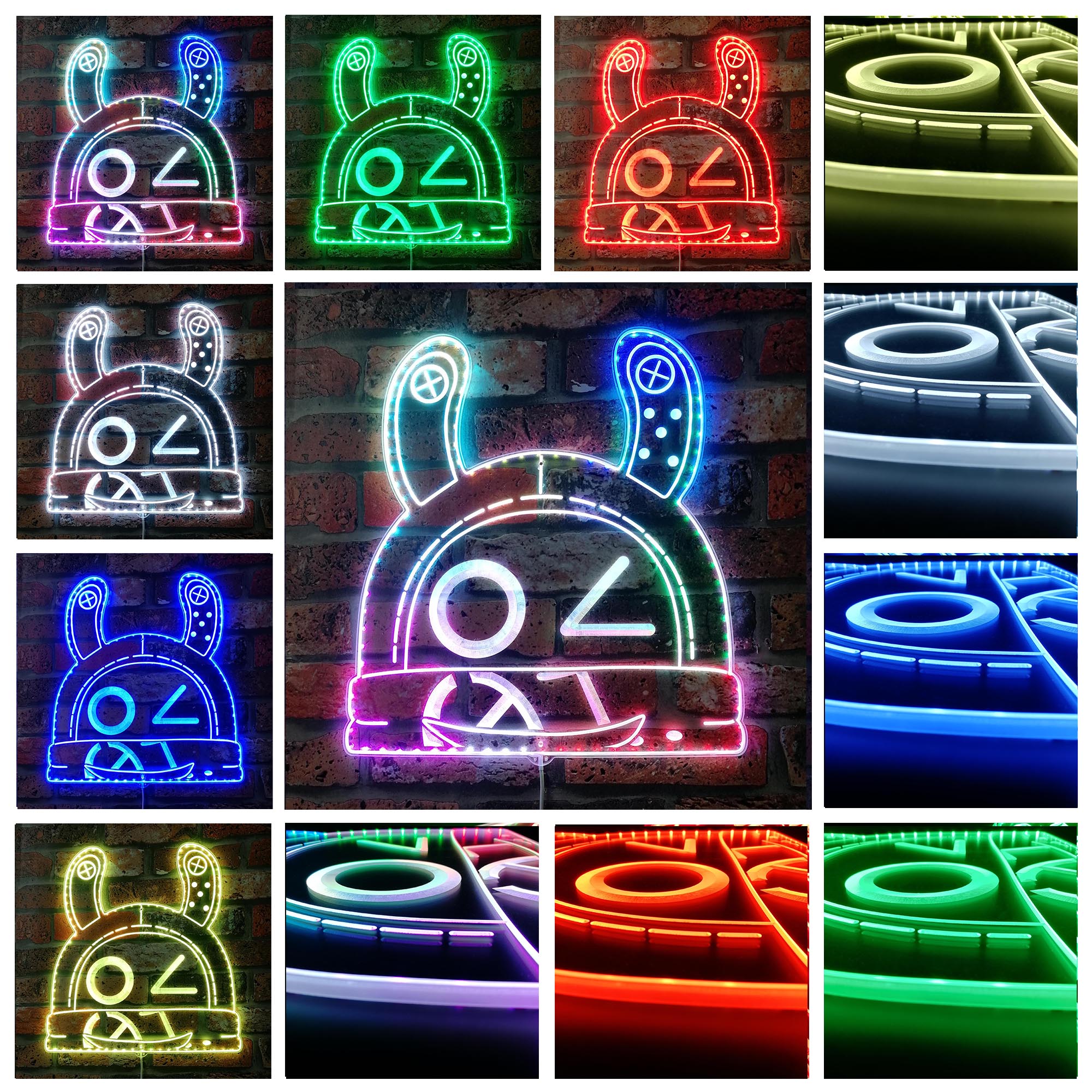 Zenless Zone Zero Bangboo Dynamic RGB Edge Lit LED Sign