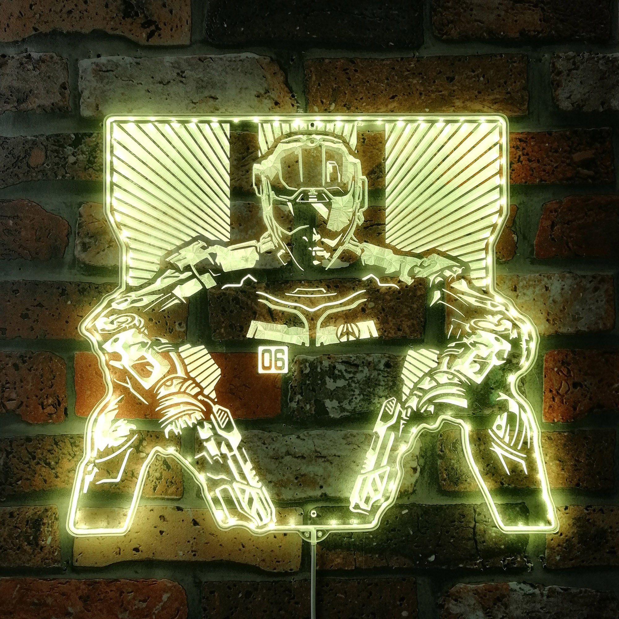 Call of Duty Dynamic RGB Edge Lit LED Sign