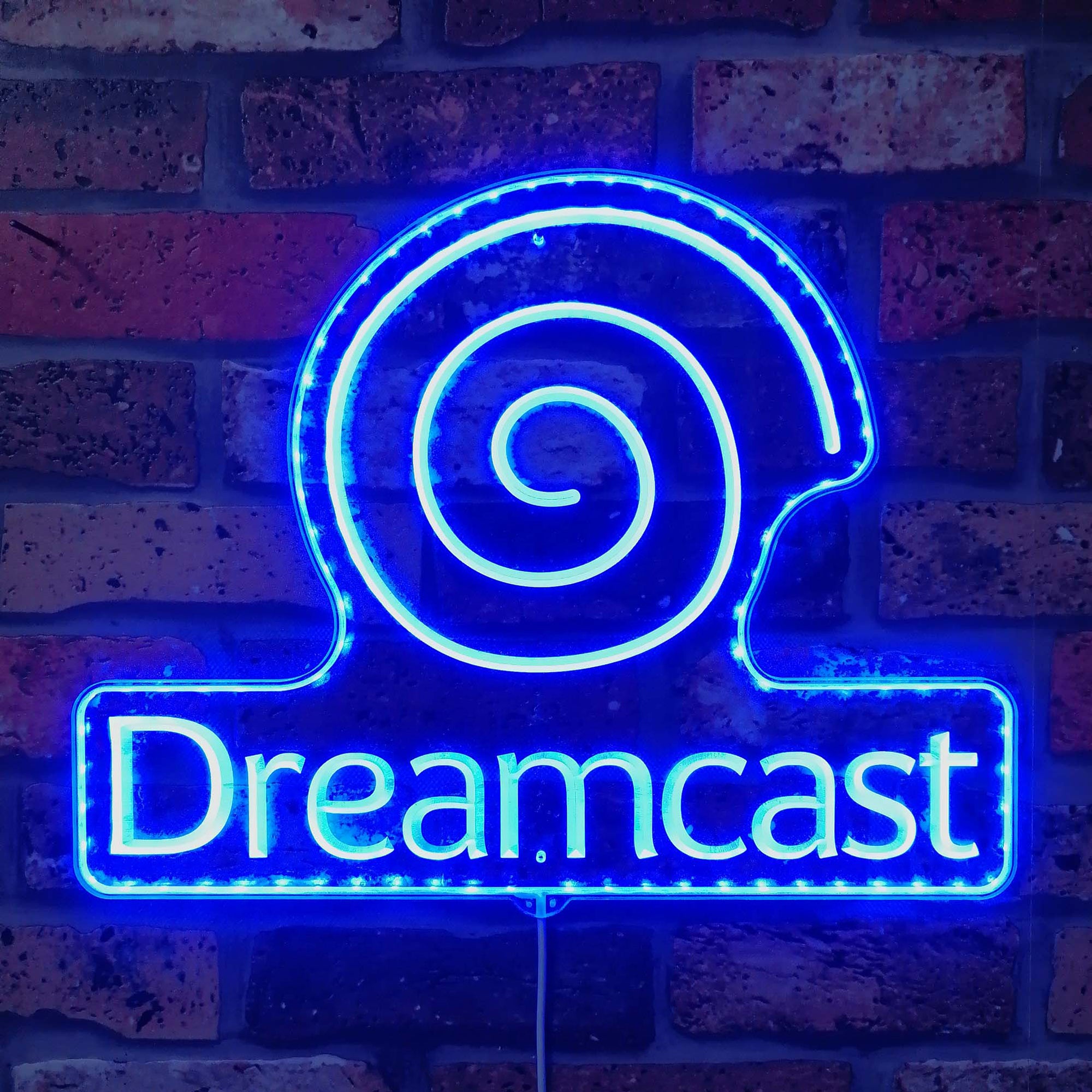 Dreamcast  Neon LED Sign with Dynamic RGB Colors