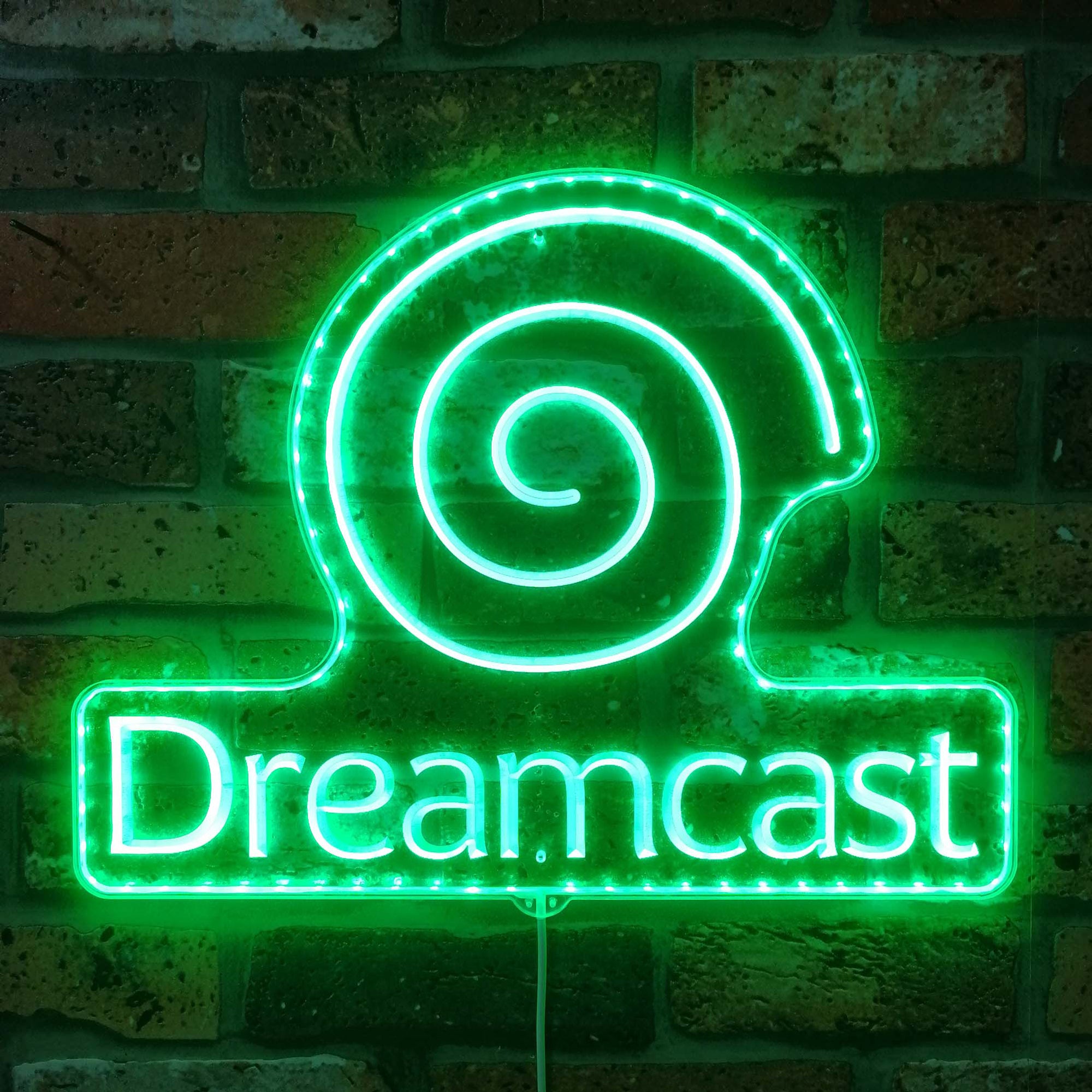 Dreamcast  Neon LED Sign with Dynamic RGB Colors