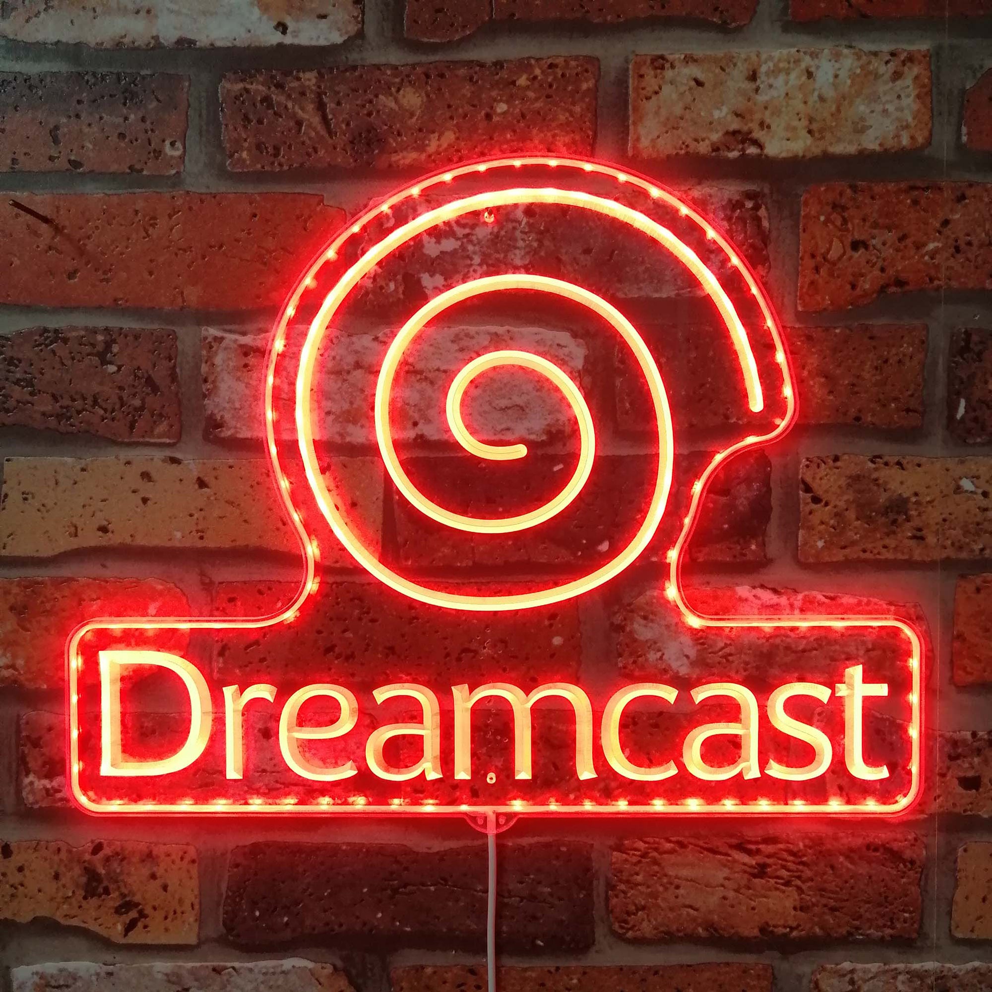 Dreamcast  Neon LED Sign with Dynamic RGB Colors