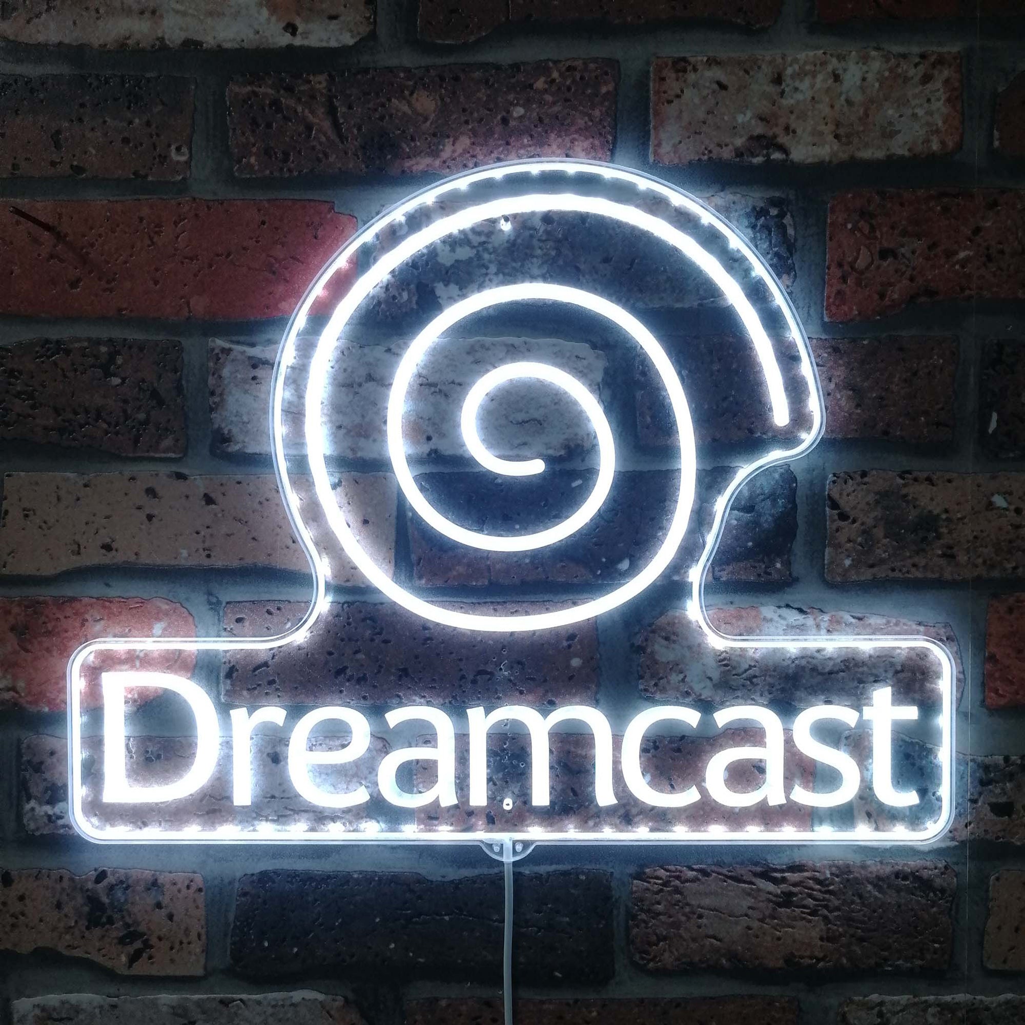 Dreamcast  Neon LED Sign with Dynamic RGB Colors