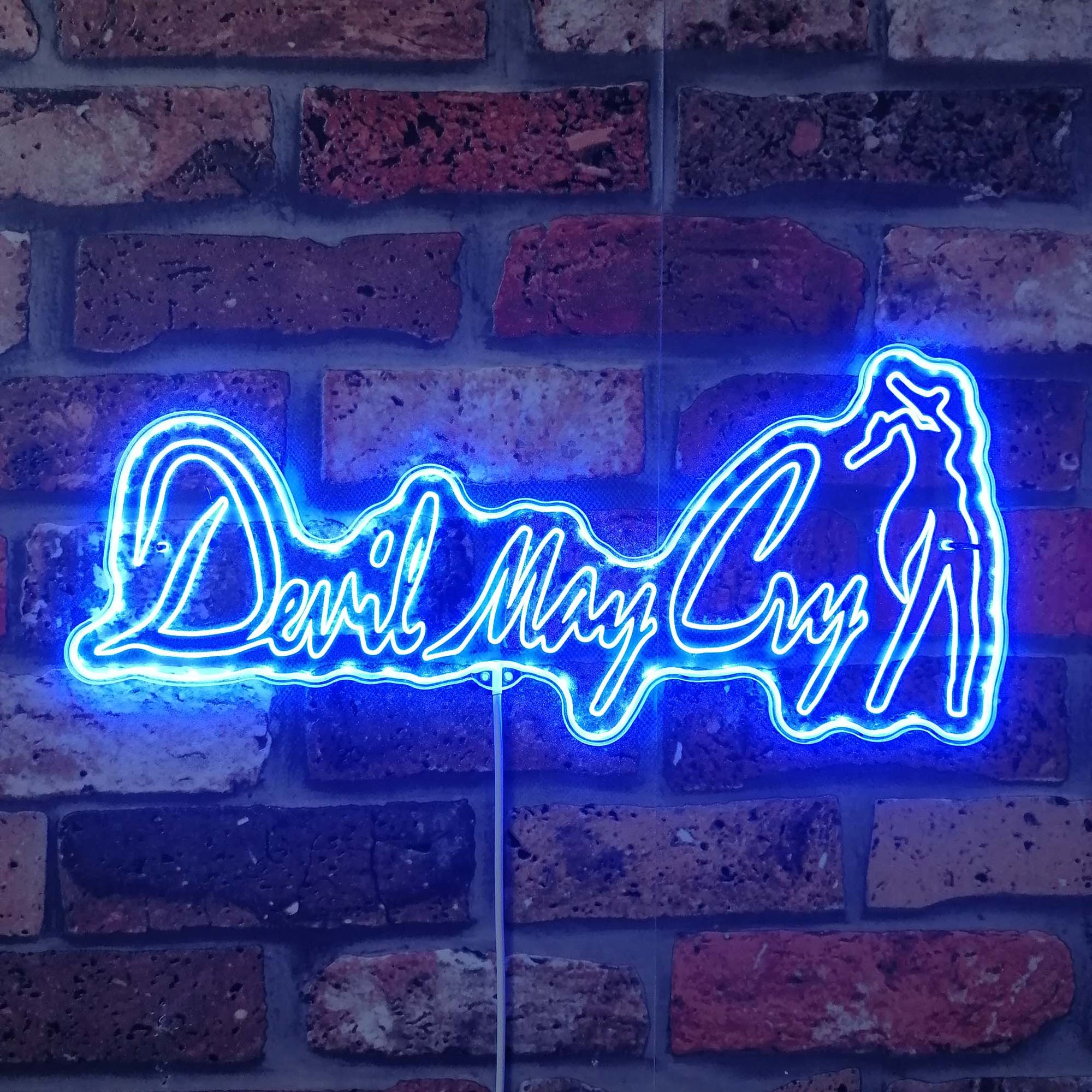 Devil May Cry  Neon LED Sign with Dynamic RGB Colors