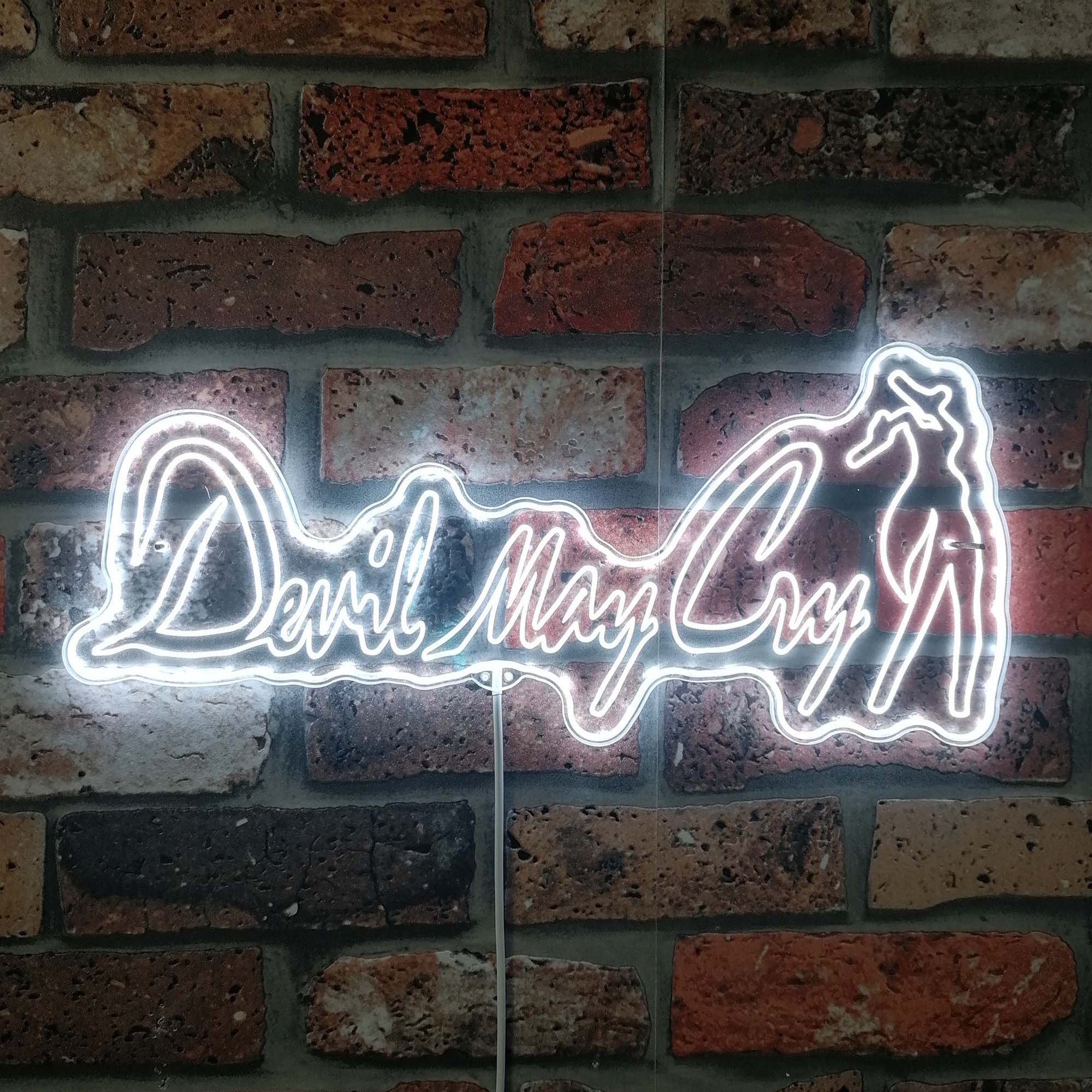 Devil May Cry  Neon LED Sign with Dynamic RGB Colors
