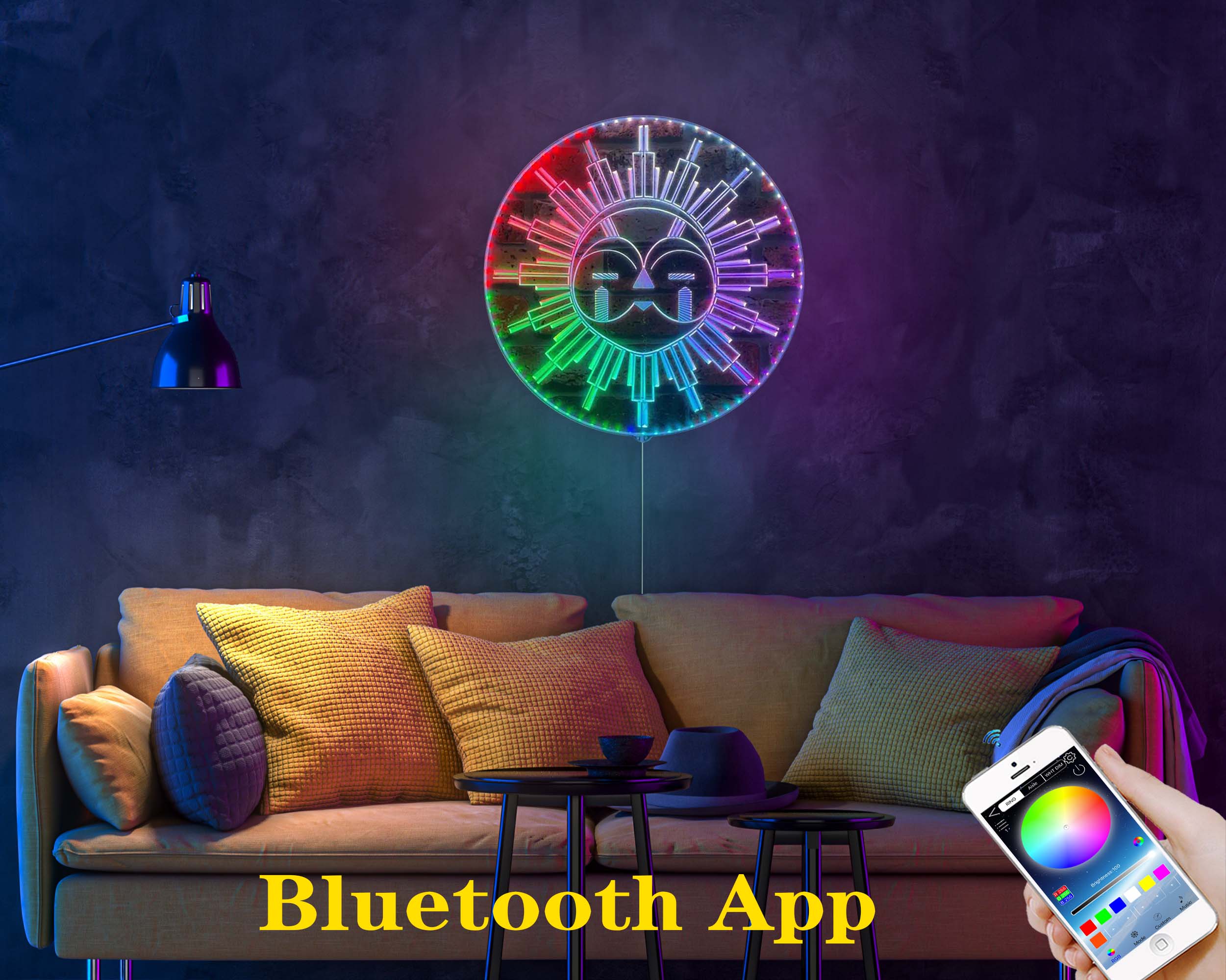 Expedition 33 Esquie Neon LED Sign with Dynamic RGB Colors