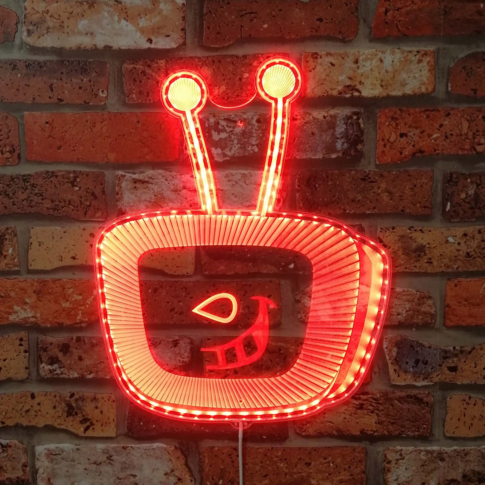 Tenna Deltarune Neon LED Sign with Dynamic RGB Colors