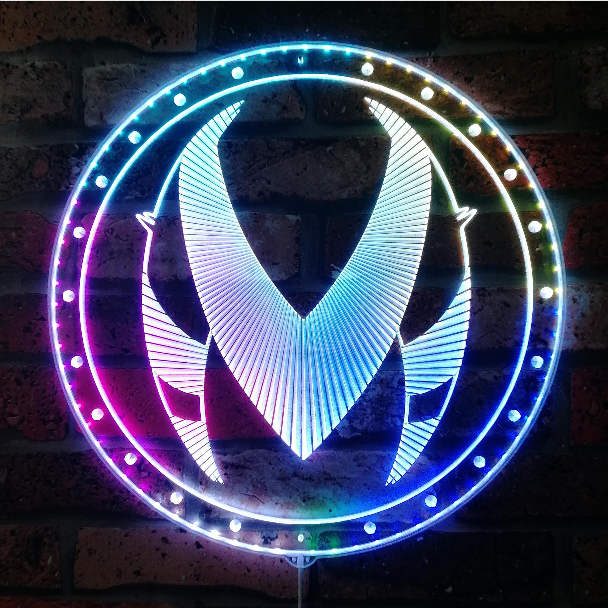 Helluva Boss Dynamic RGB Edge Lit LED Sign