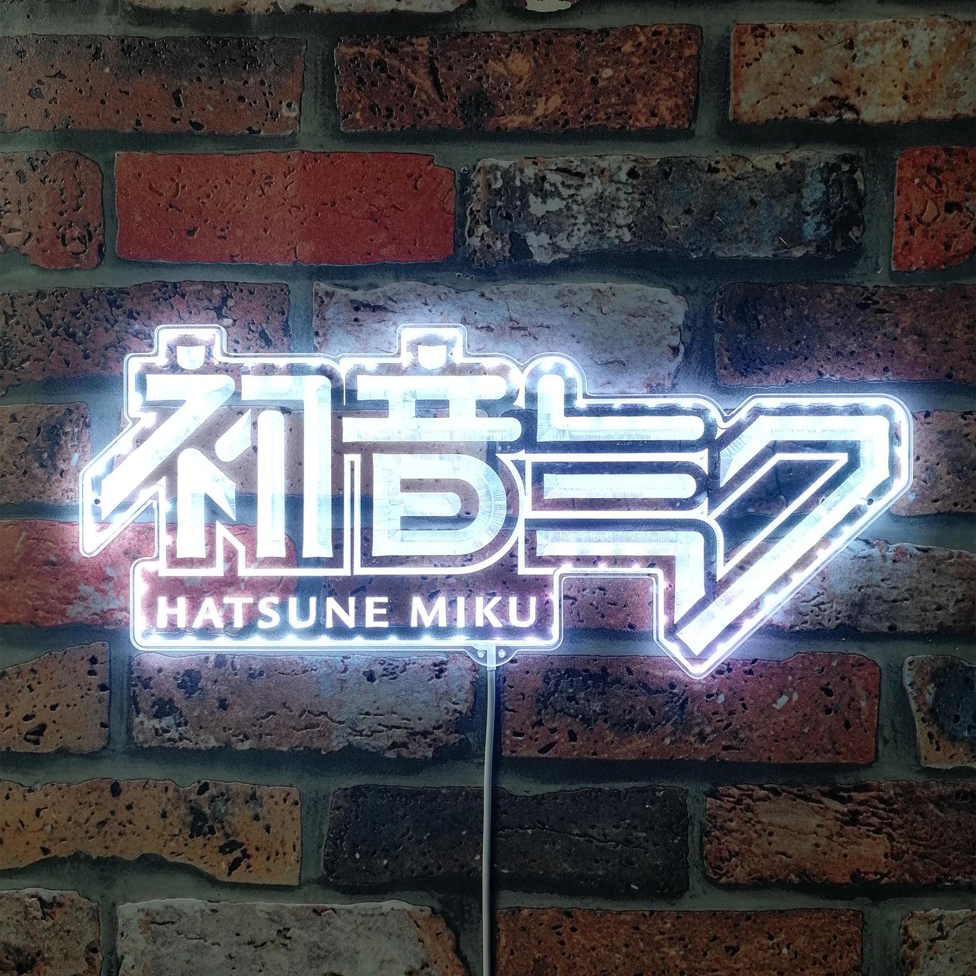 Hatsune Miku Dynamic RGB Edge Lit LED Sign