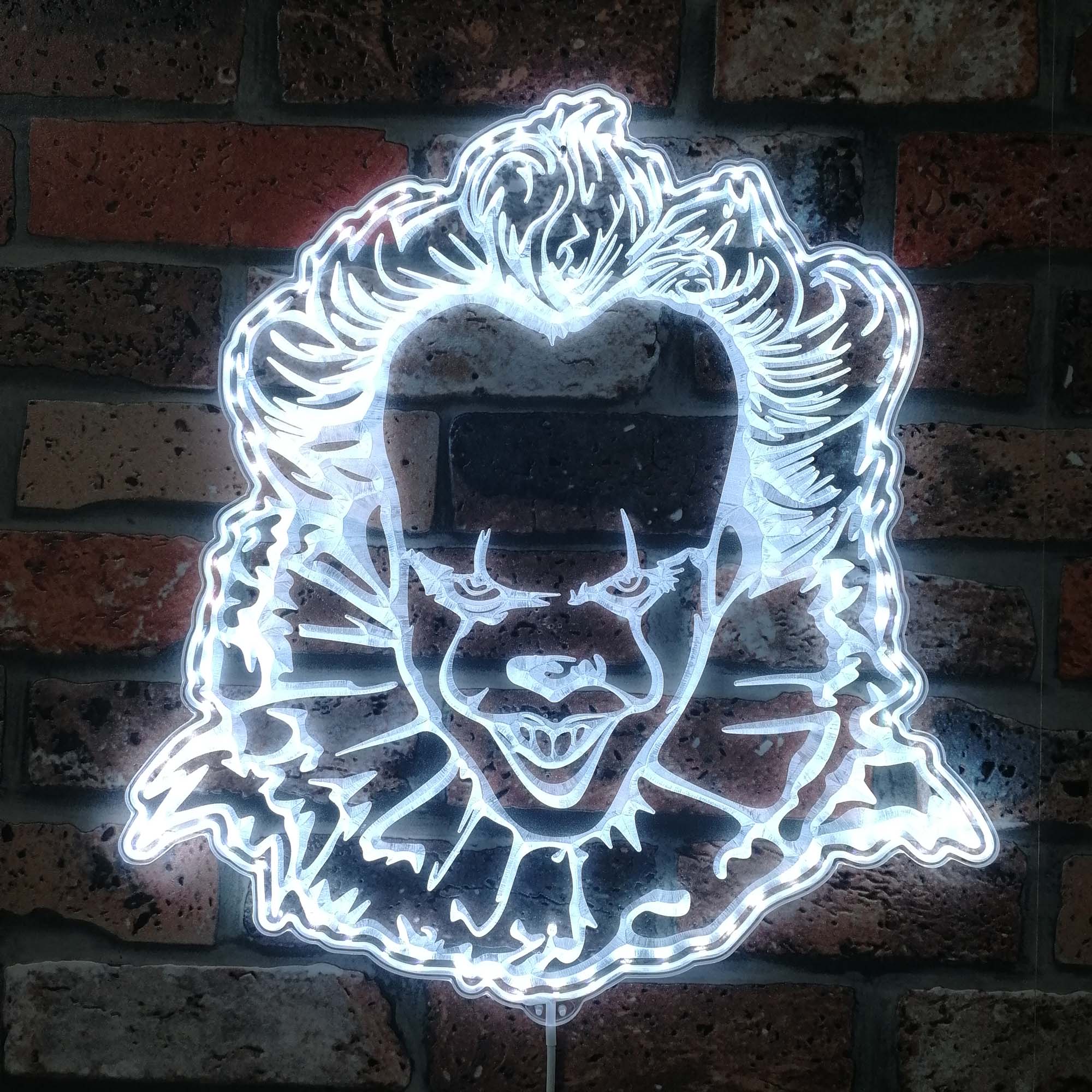 IT Pennywise Dynamic RGB Edge Lit LED Sign