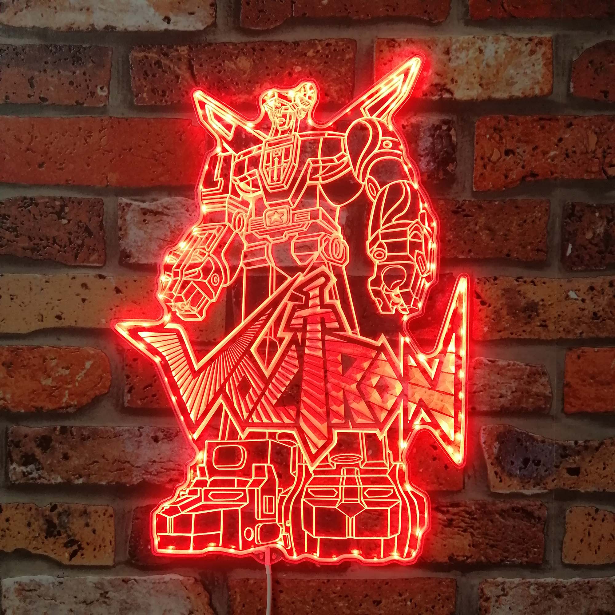 VOLTRON Dynamic RGB Edge Lit LED Sign