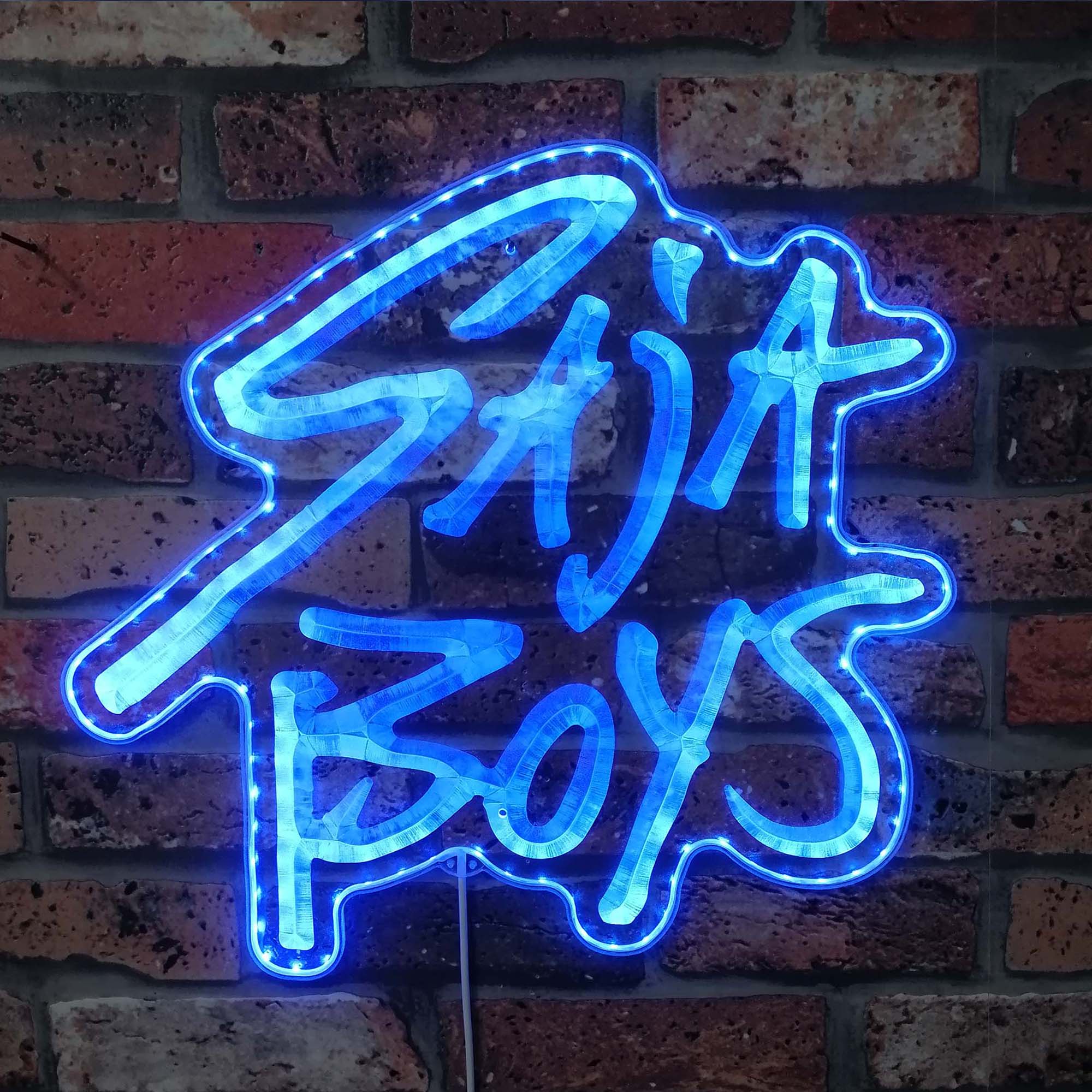 Kpop Demon Hunters Saja Boys Neon LED Sign with Dynamic RGB Colors