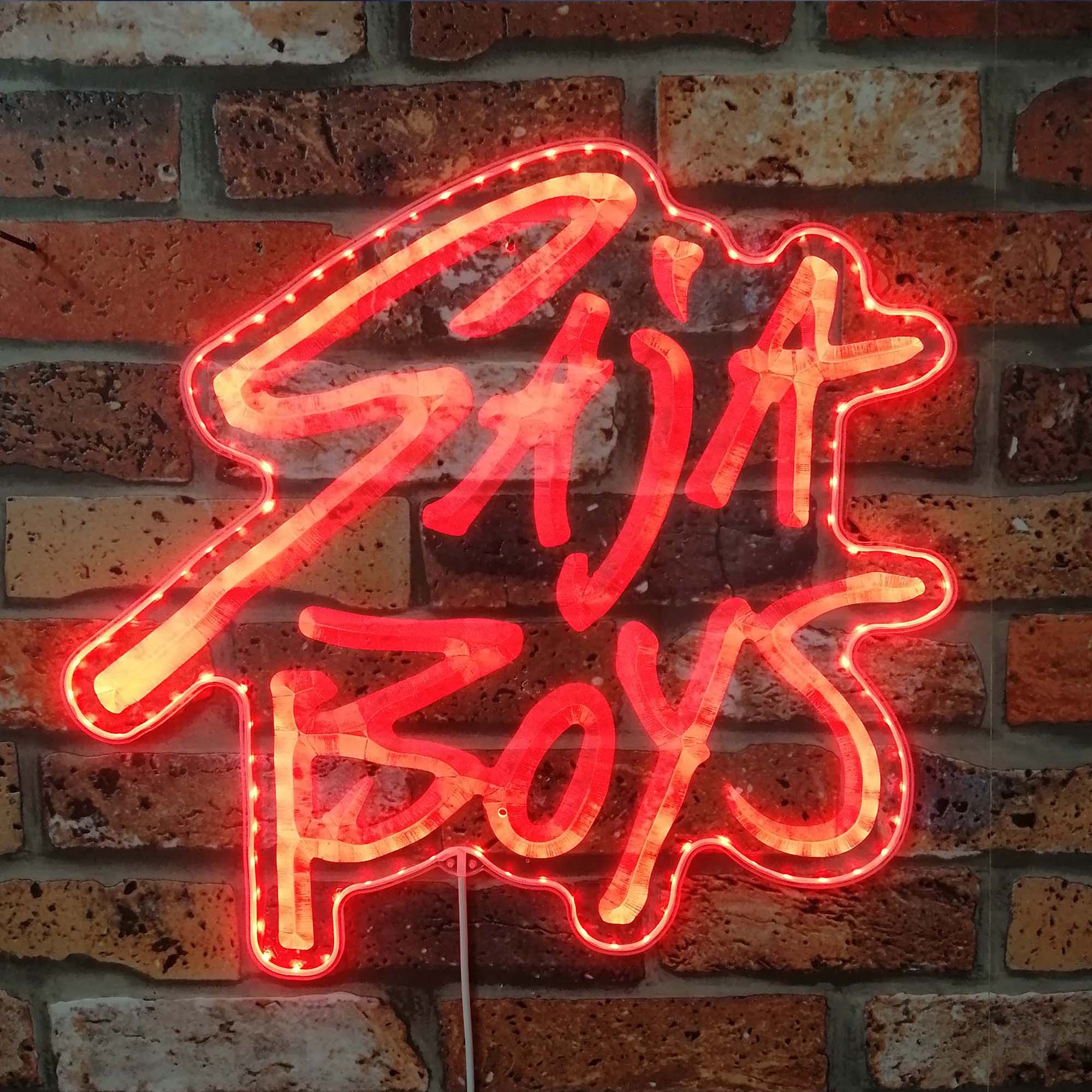Kpop Demon Hunters Saja Boys Neon LED Sign with Dynamic RGB Colors