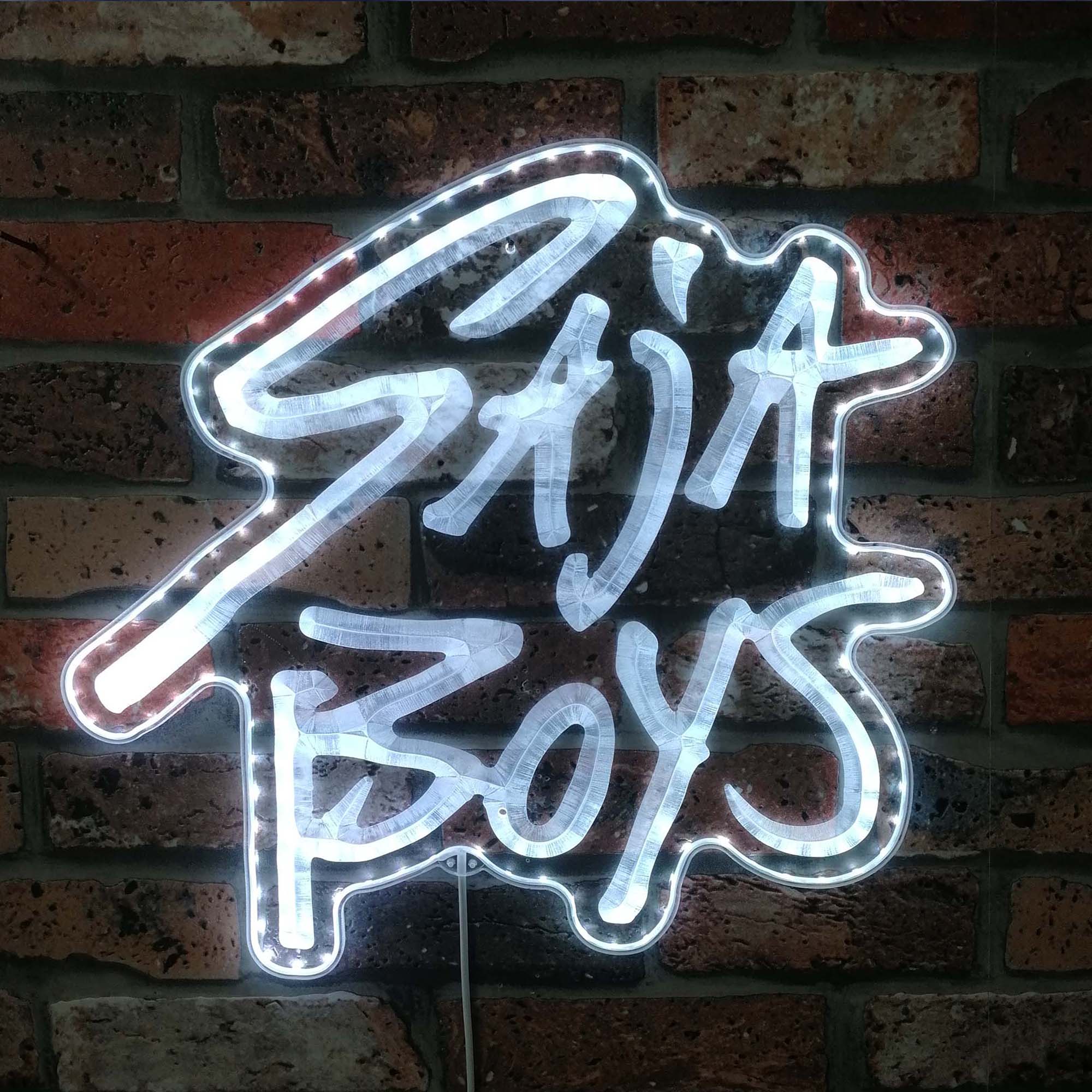 Kpop Demon Hunters Saja Boys Neon LED Sign with Dynamic RGB Colors