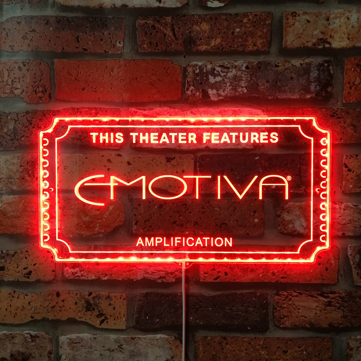 EMOTIVA Dynamic RGB Edge Lit LED Sign | PROLEDSIGN – joyatwall