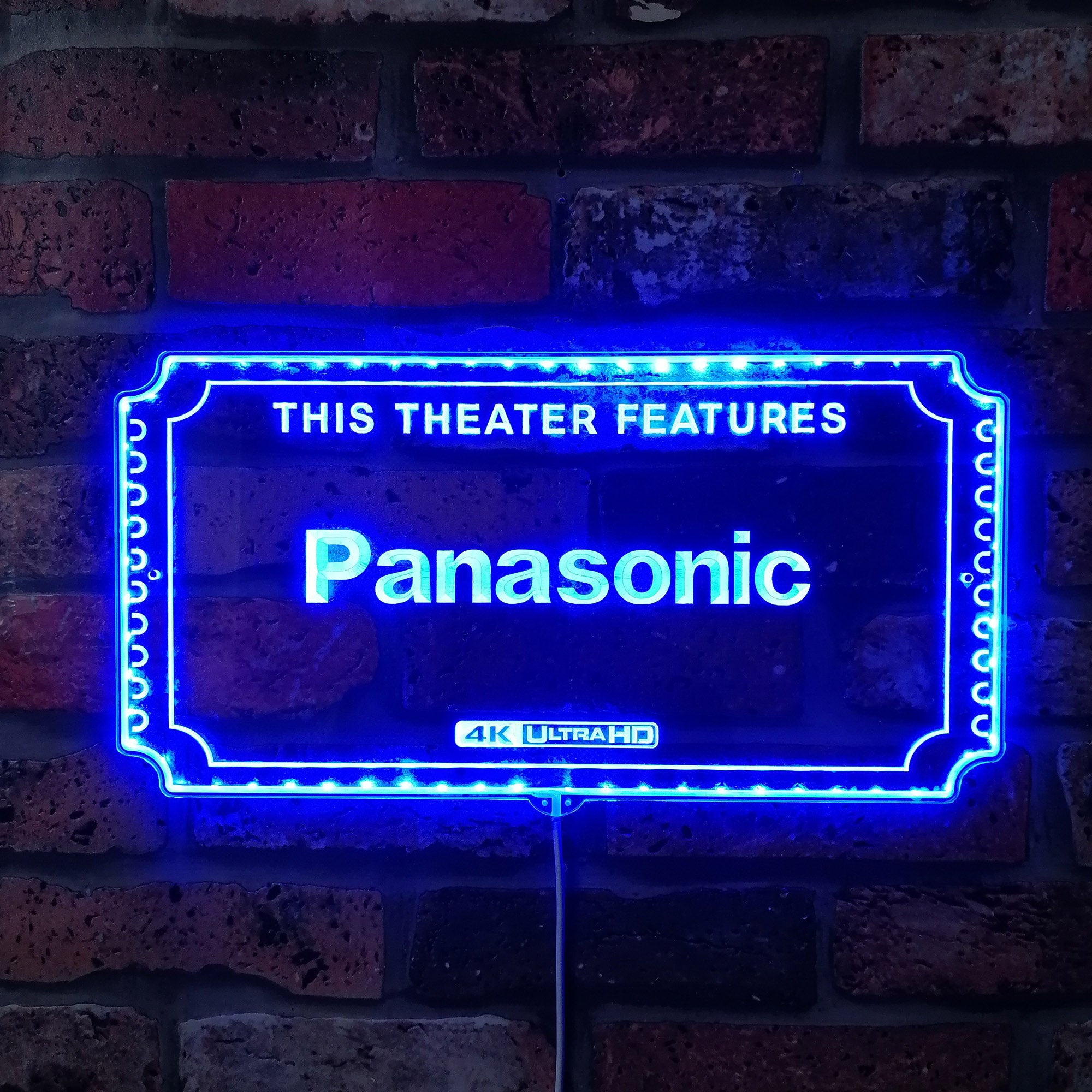 Panasonic 4K UltraHD Dynamic RGB Edge Lit LED Sign