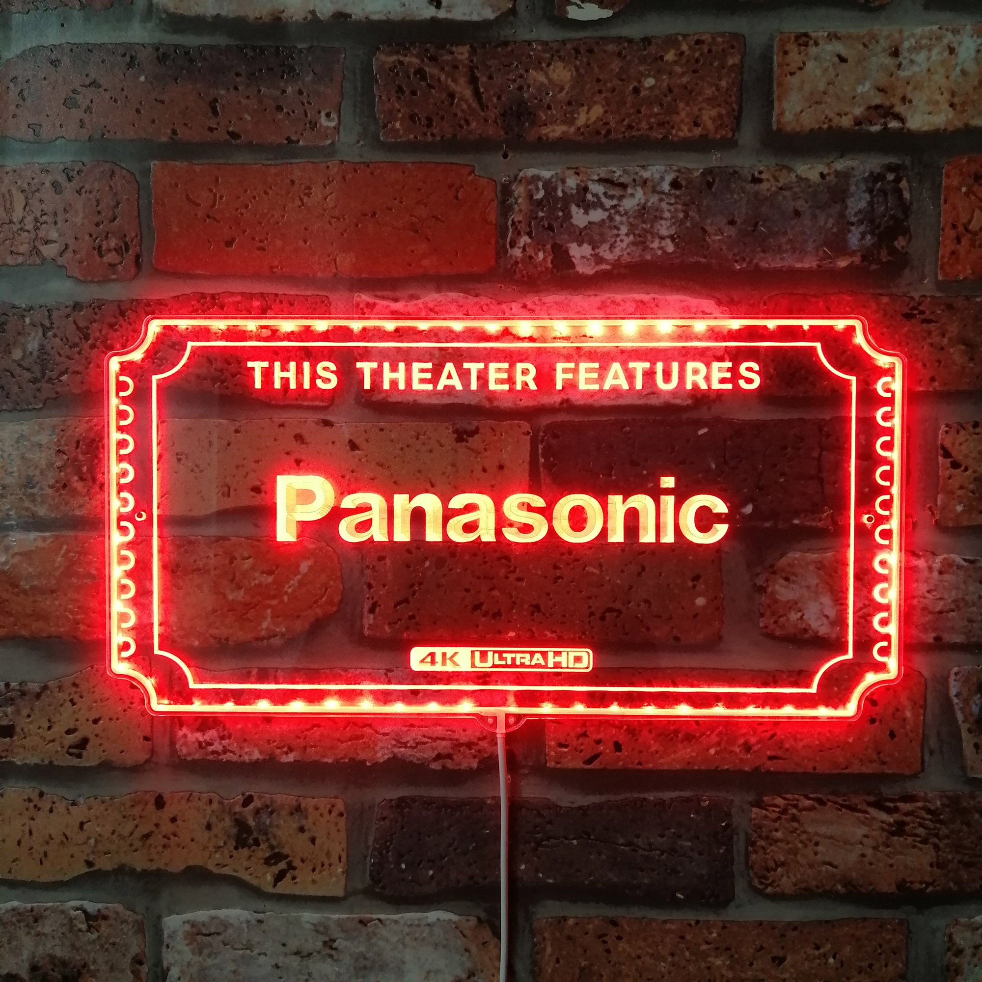 Panasonic 4K UltraHD Dynamic RGB Edge Lit LED Sign