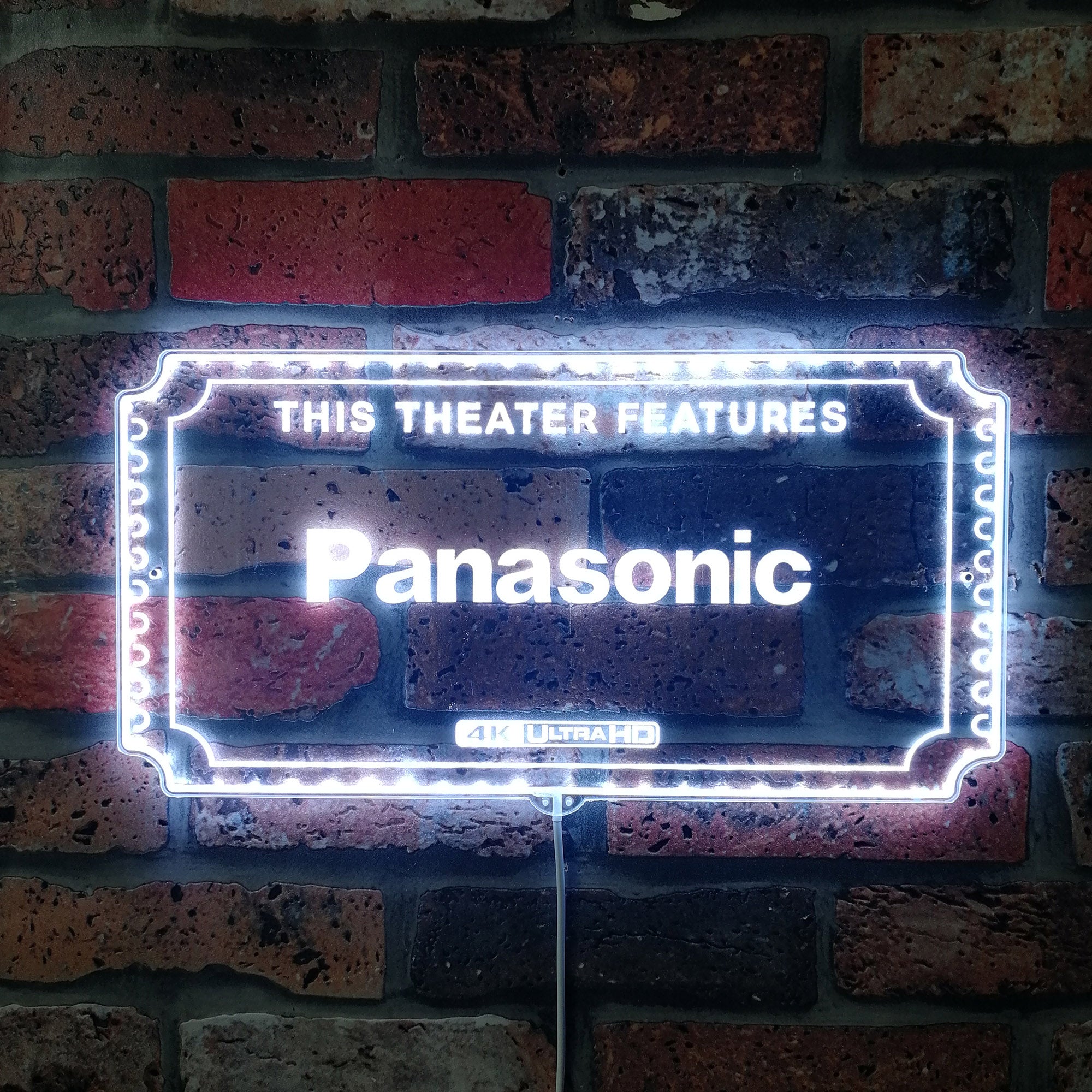 Panasonic 4K UltraHD Dynamic RGB Edge Lit LED Sign