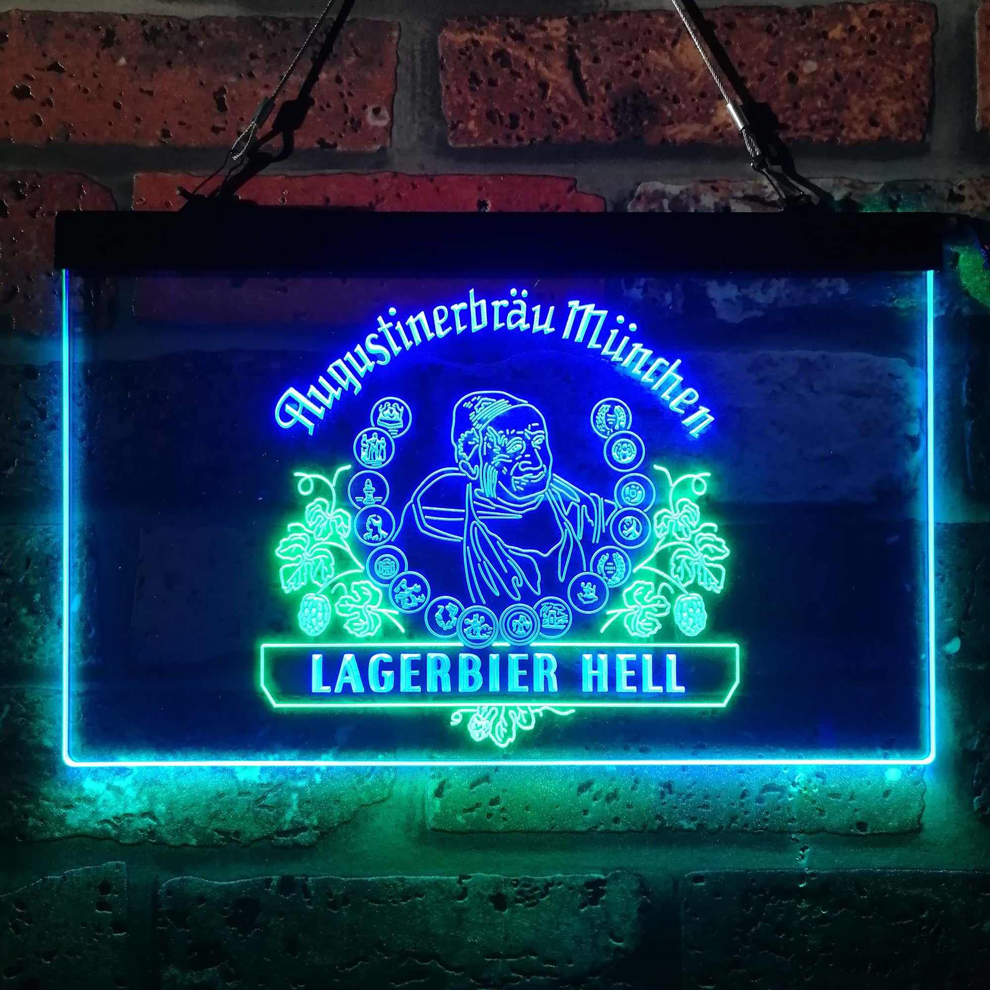 Augustiner Munich Lagerbier Hell Neon LED Sign