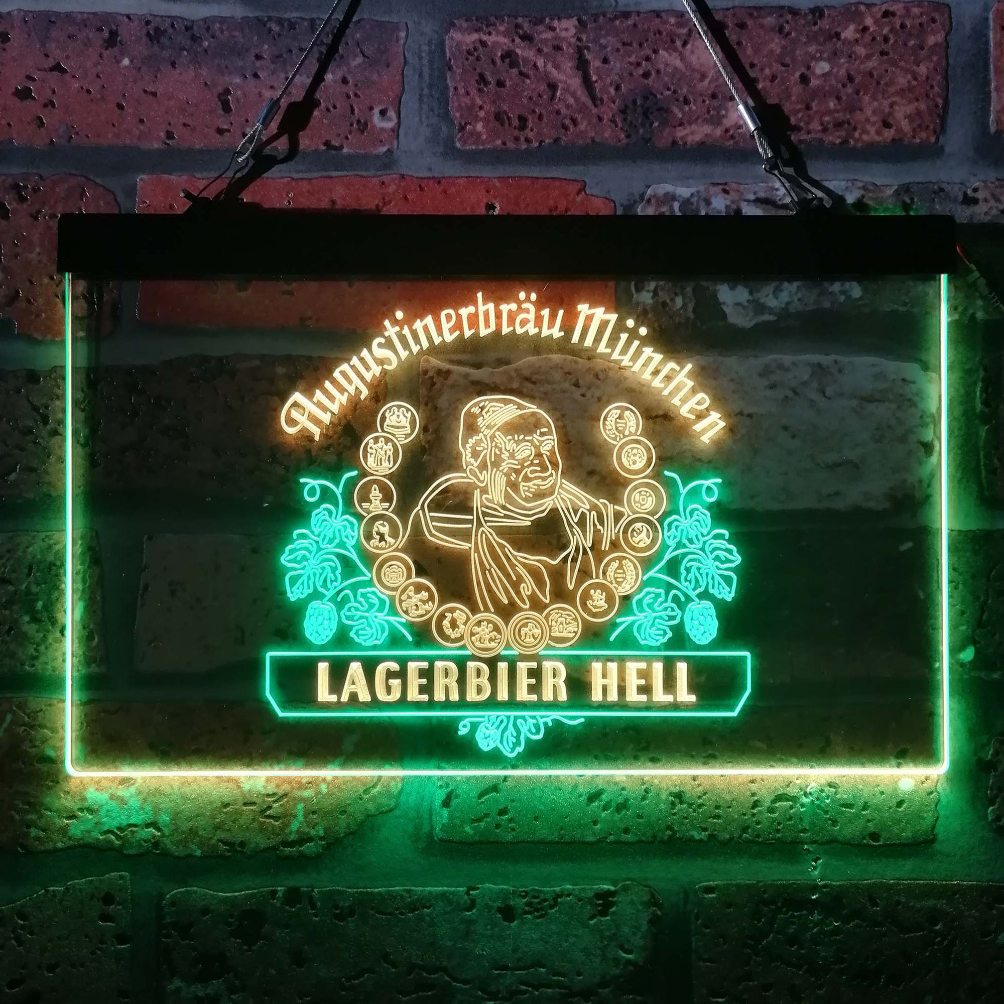 Augustiner Munich Lagerbier Hell Neon LED Sign
