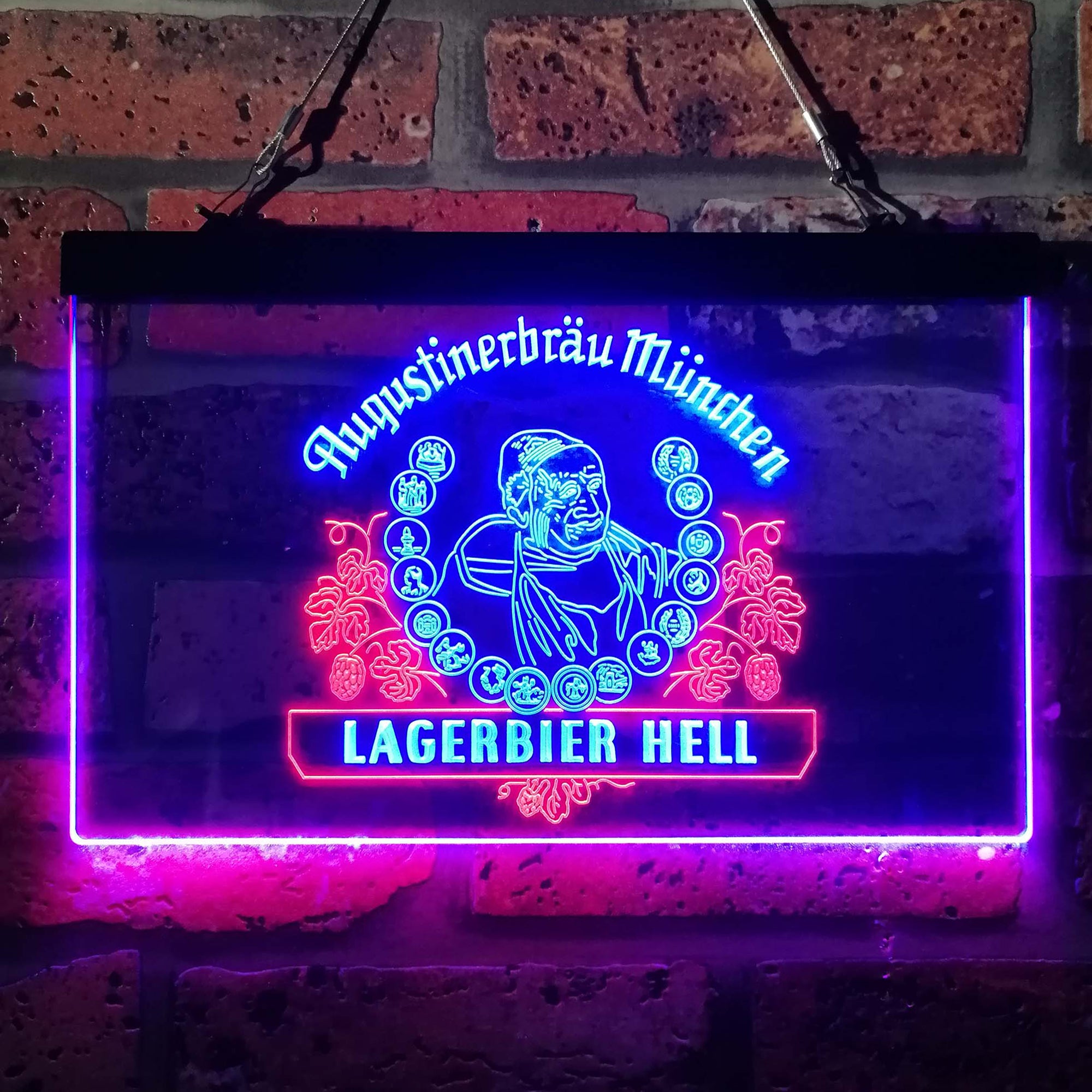 Augustiner Munich Lagerbier Hell Neon LED Sign