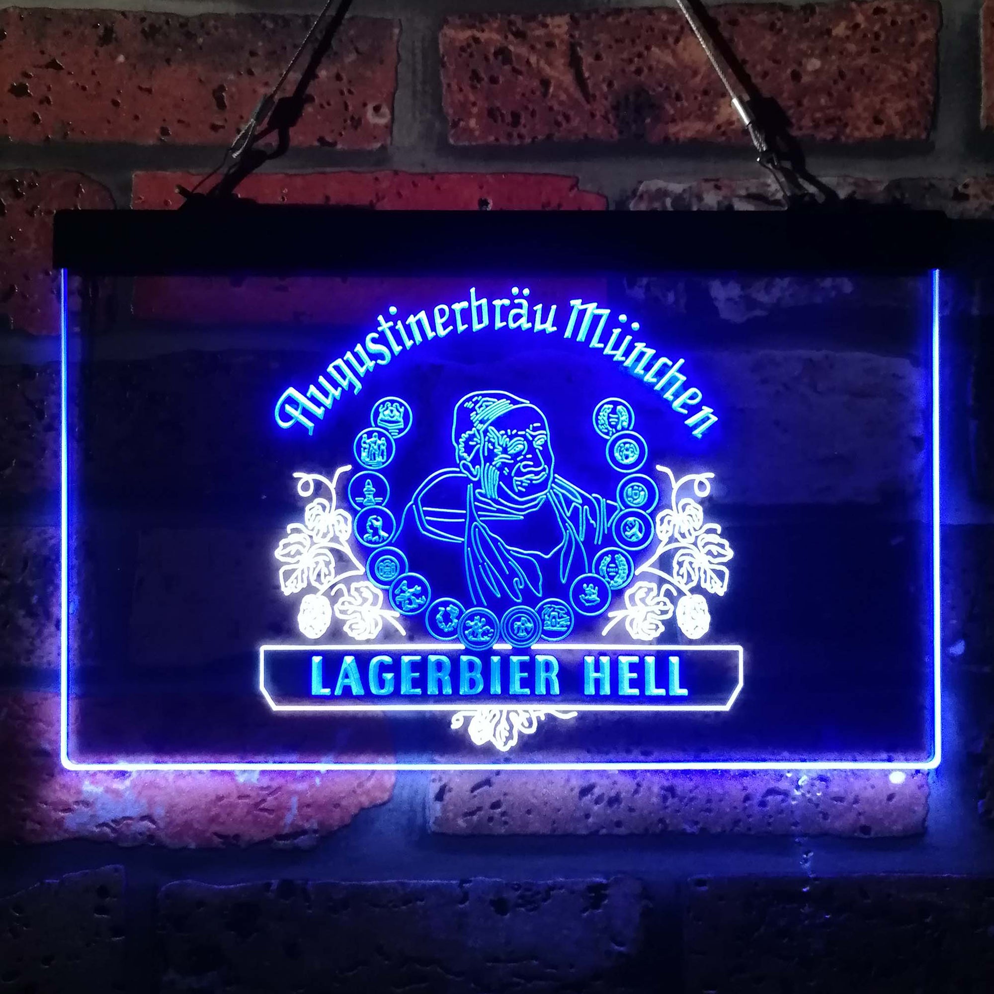 Augustiner Munich Lagerbier Hell Neon LED Sign