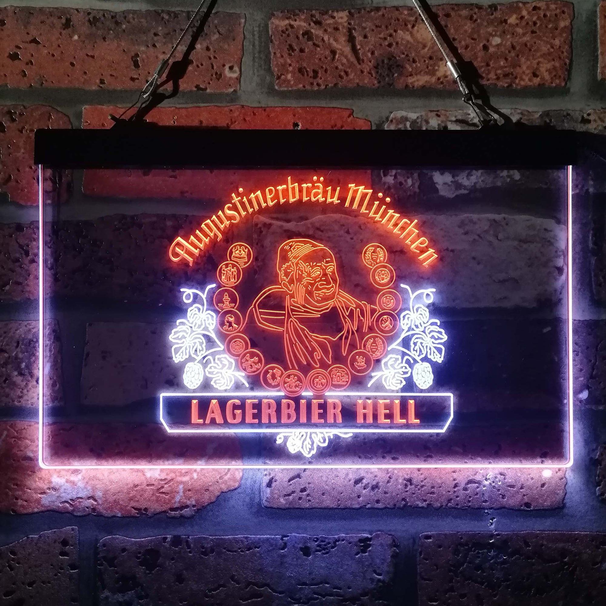 Augustiner Munich Lagerbier Hell Neon LED Sign