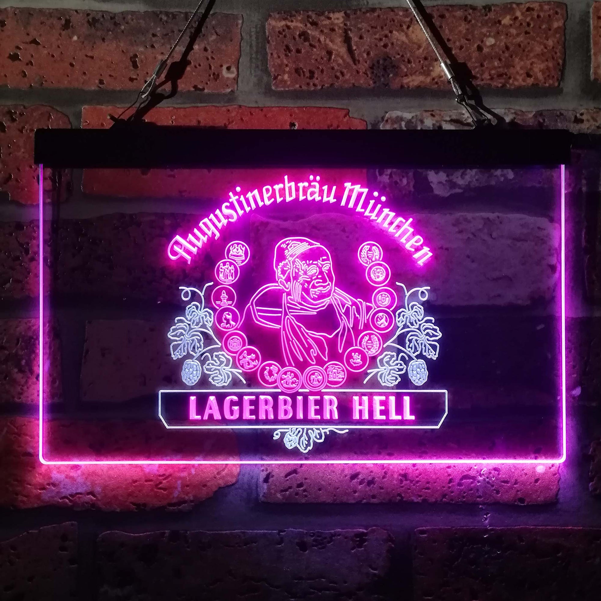 Augustiner Munich Lagerbier Hell Neon LED Sign