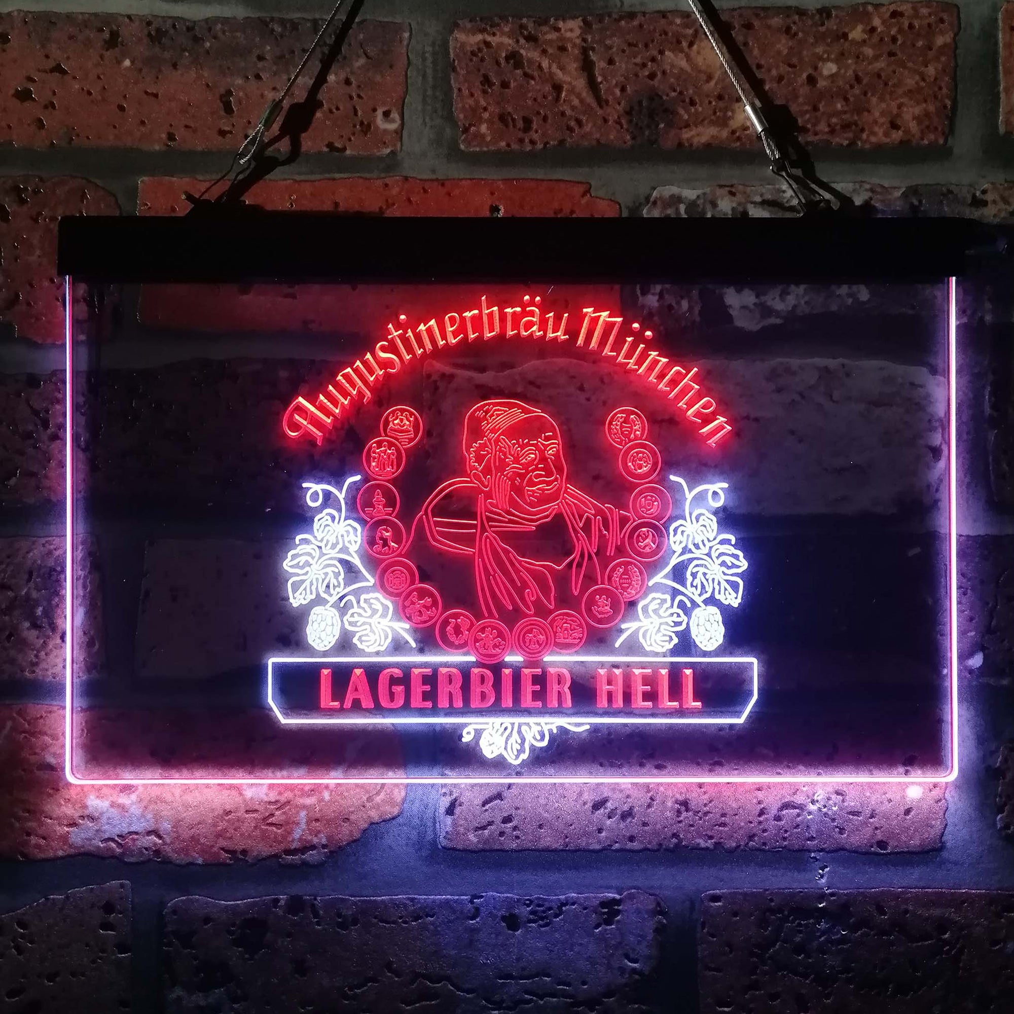 Augustiner Munich Lagerbier Hell Neon LED Sign